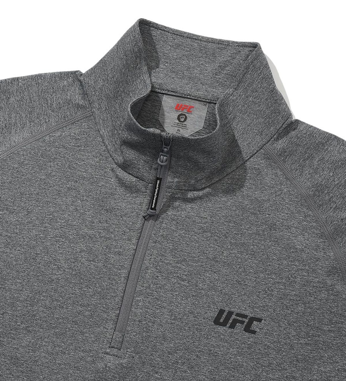 유에프씨 스포츠(UFC SPORT) UFC 퍼펙트 레귤러핏 긴팔 티셔츠 멜란지 U4LSW1106MG