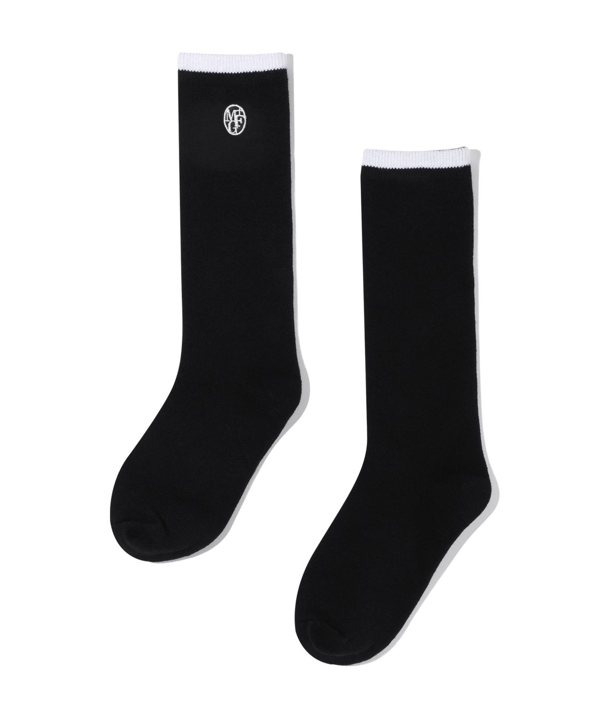 마리떼 키즈(MARITHÉ KIDS) KIDS W CIRCLE LOGO KNEE SOCKS navy