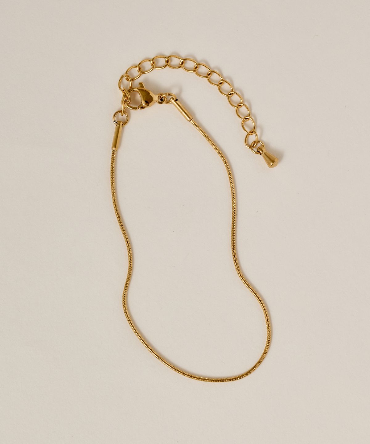노비스도쿄(NOVICE TOKYO) 심플 네로우 팔찌 Simple Narrow Bracelet［Stainless］ / Gold