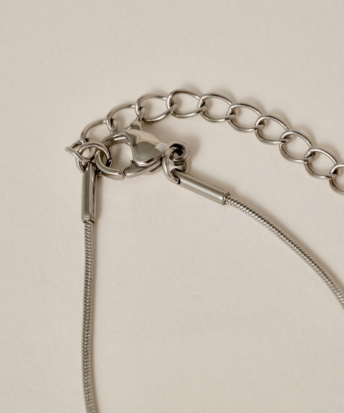 노비스도쿄(NOVICE TOKYO) 심플 네로우 팔찌 Simple Narrow Bracelet［Stainless］ / Silver