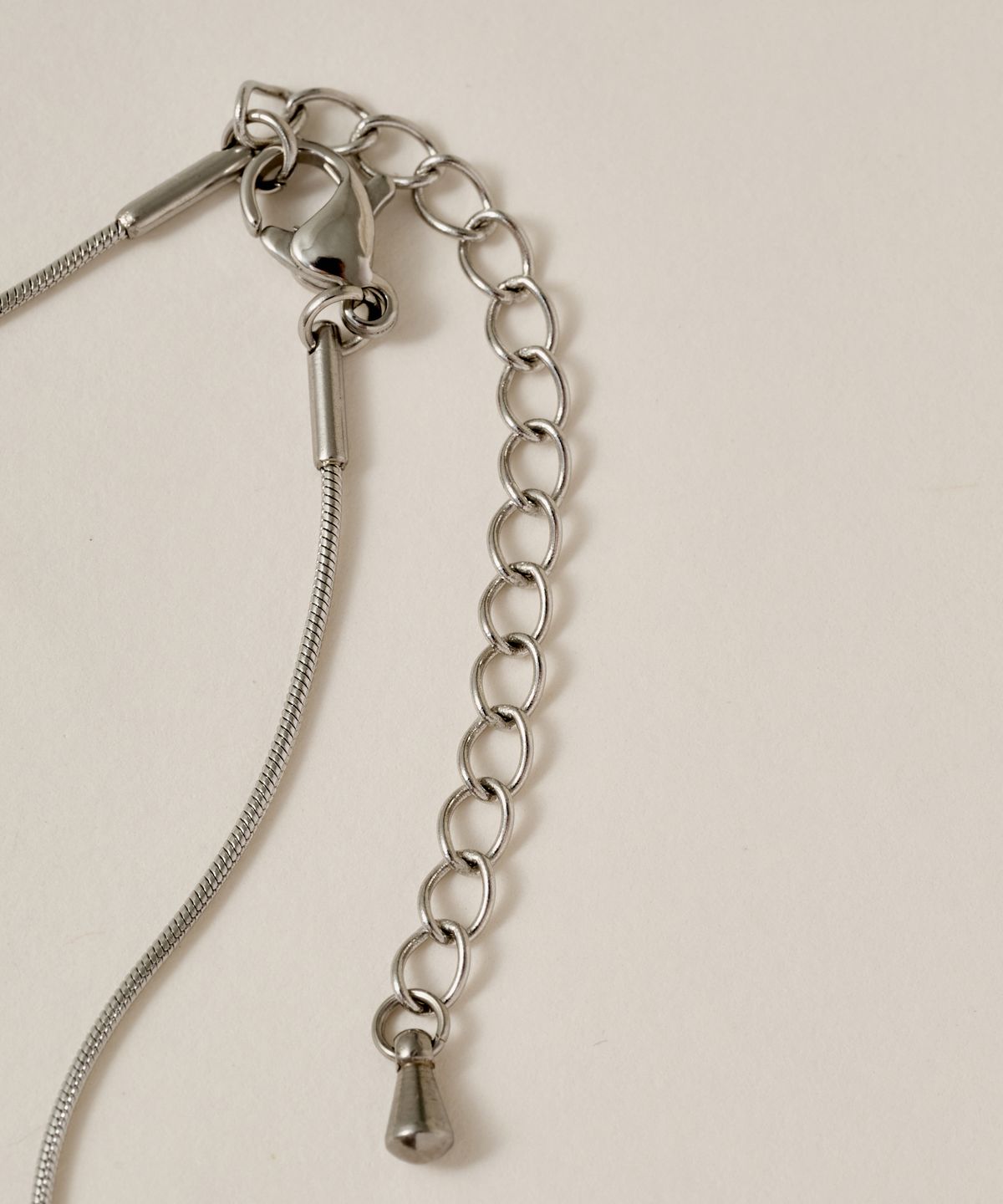 노비스도쿄(NOVICE TOKYO) 심플 네로우 팔찌 Simple Narrow Bracelet［Stainless］ / Silver