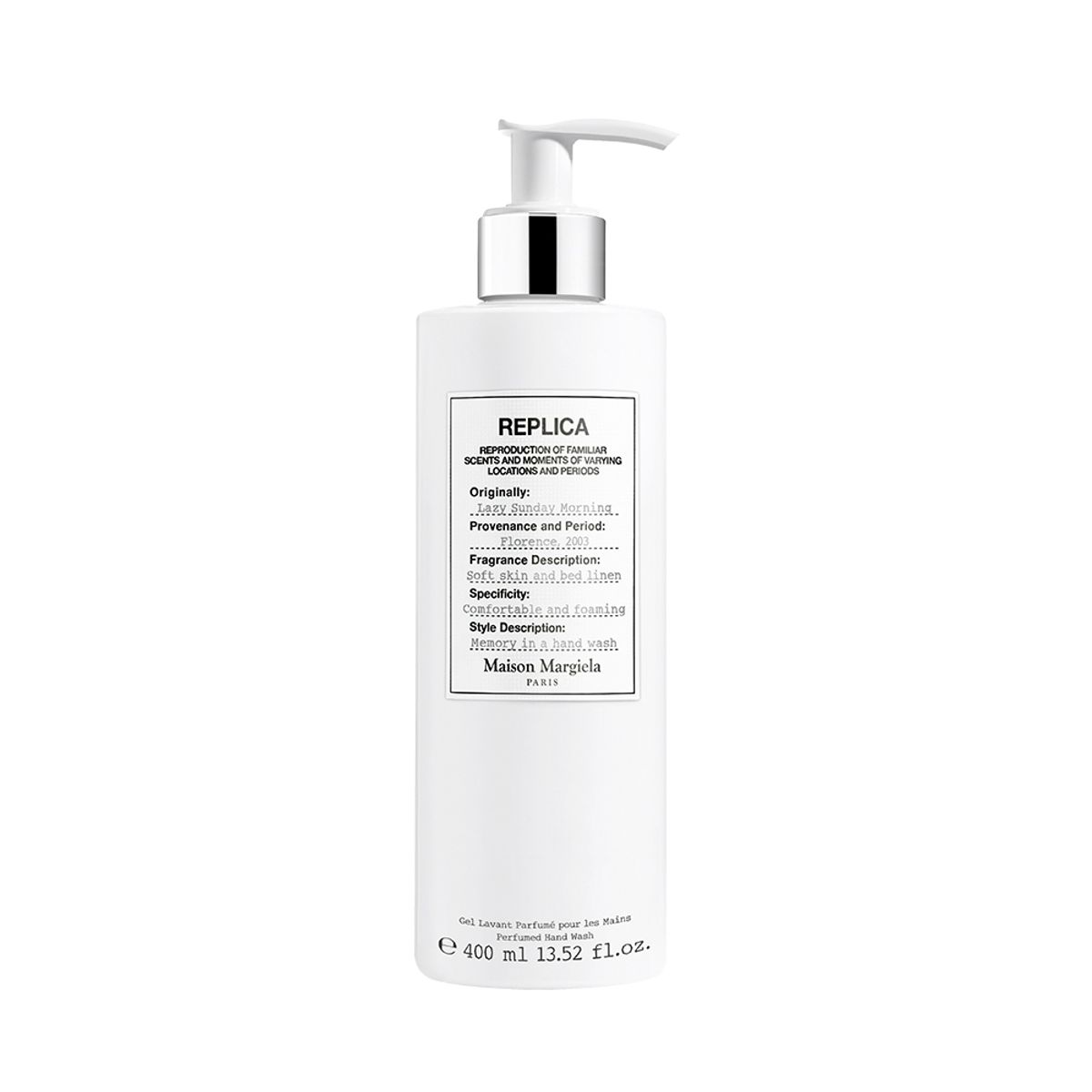 메종 마르지엘라 퍼퓸(MAISON MARGIELA PERFUME) 레플리카 레이지 선데이 모닝 핸드워시 400ML