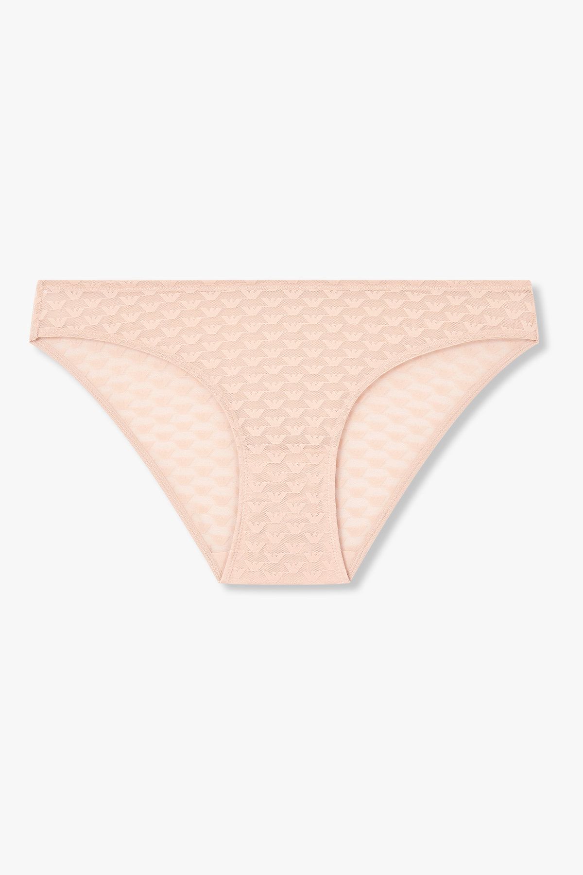 엠포리오 아르마니 언더웨어(EMPORIO ARMANI UNDERWEAR) 여성 이글 패턴 메쉬 브리프_코랄 0825311522