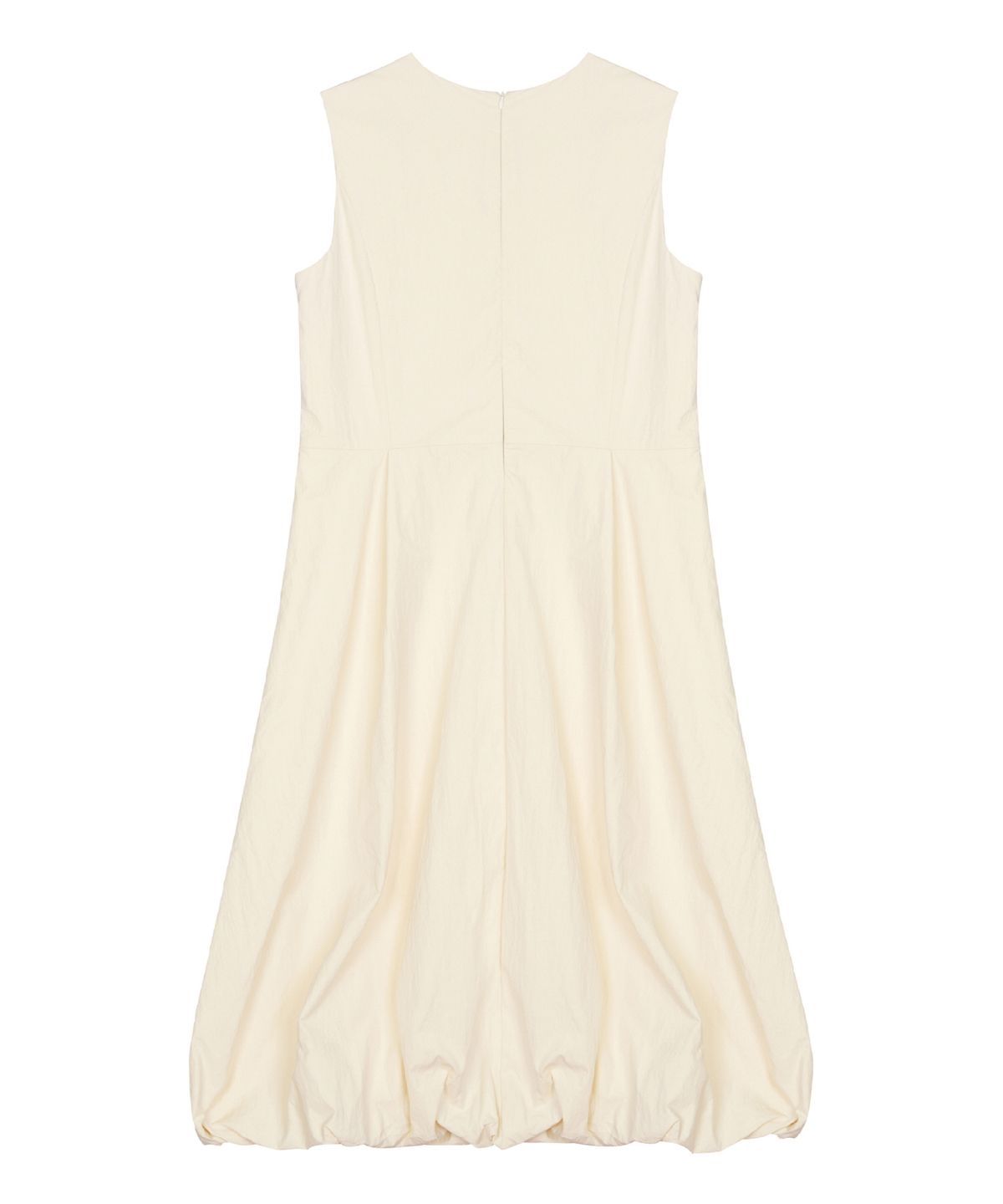 닉앤니콜(NICK&NICOLE) BALLOON SLEEVELESS LONG DRESS_BUTTER CREAM