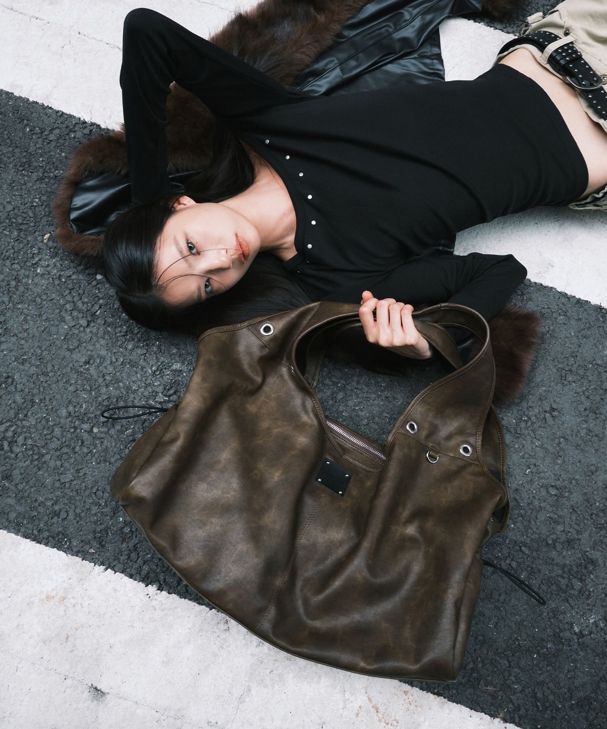 스퀘어라인(SQUARELINE) Terri 테리_ Dark Brown