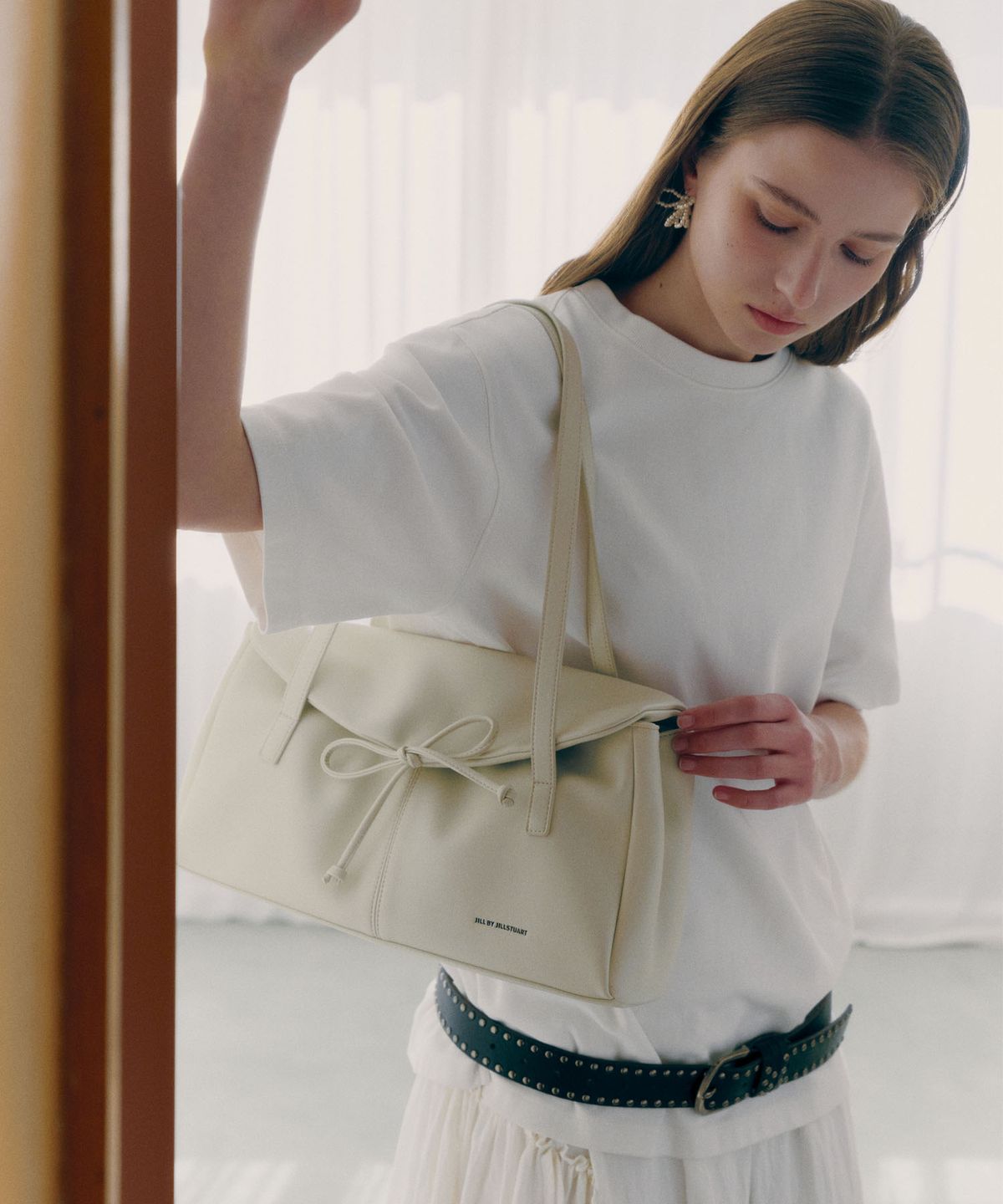 질바이질스튜어트(JILL BY JILLSTUART) [벨라] 리본 숄더백 - 4colors