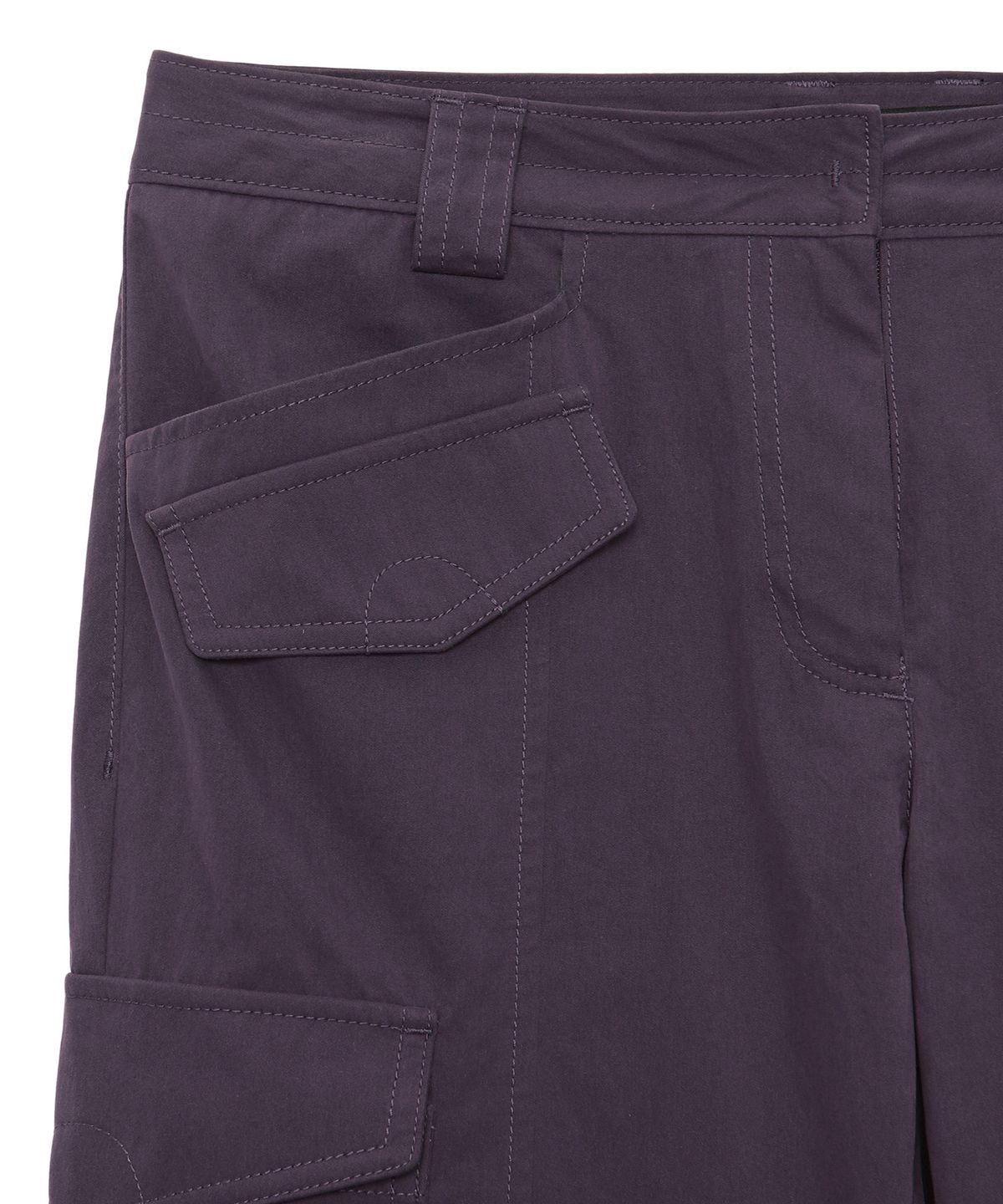 슈퍼드라이(SUPERDRY) W 와이드 카고 팬츠 퍼플
