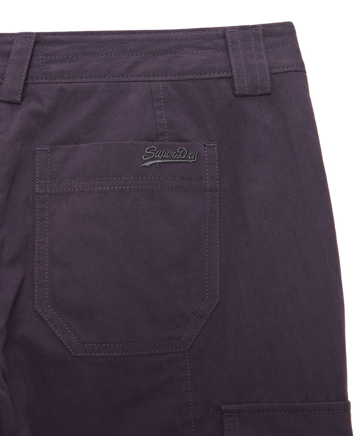 슈퍼드라이(SUPERDRY) W 와이드 카고 팬츠 퍼플