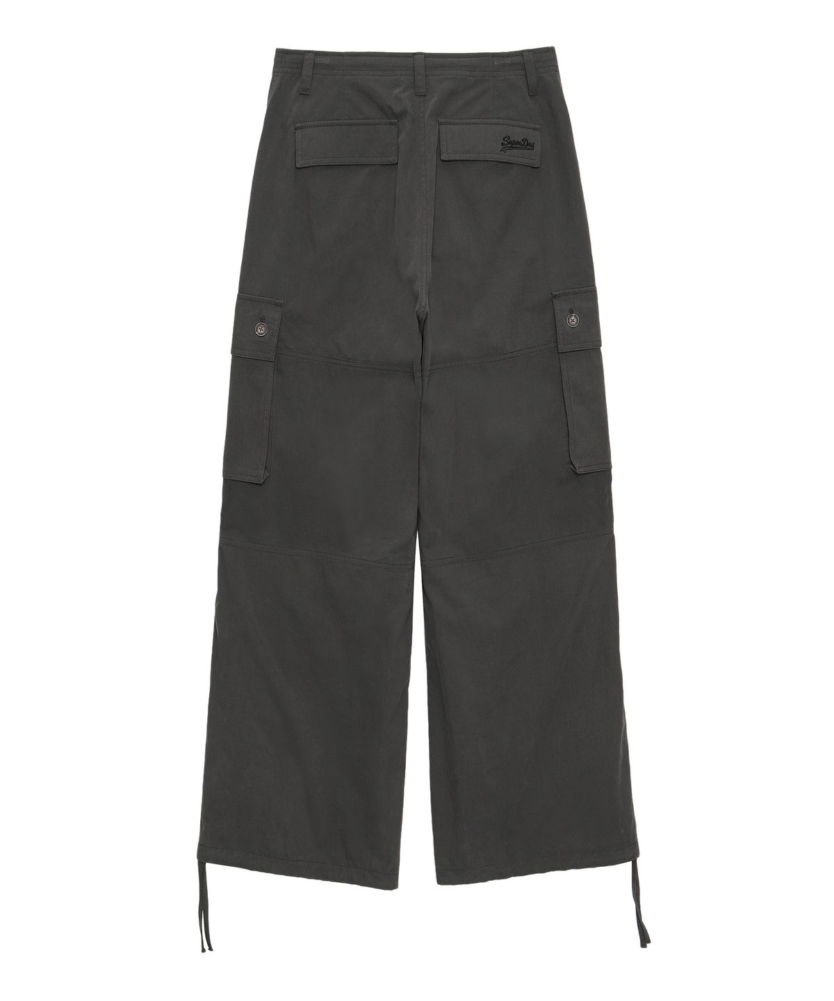 슈퍼드라이(SUPERDRY) W 카고 와이드  팬츠 차콜