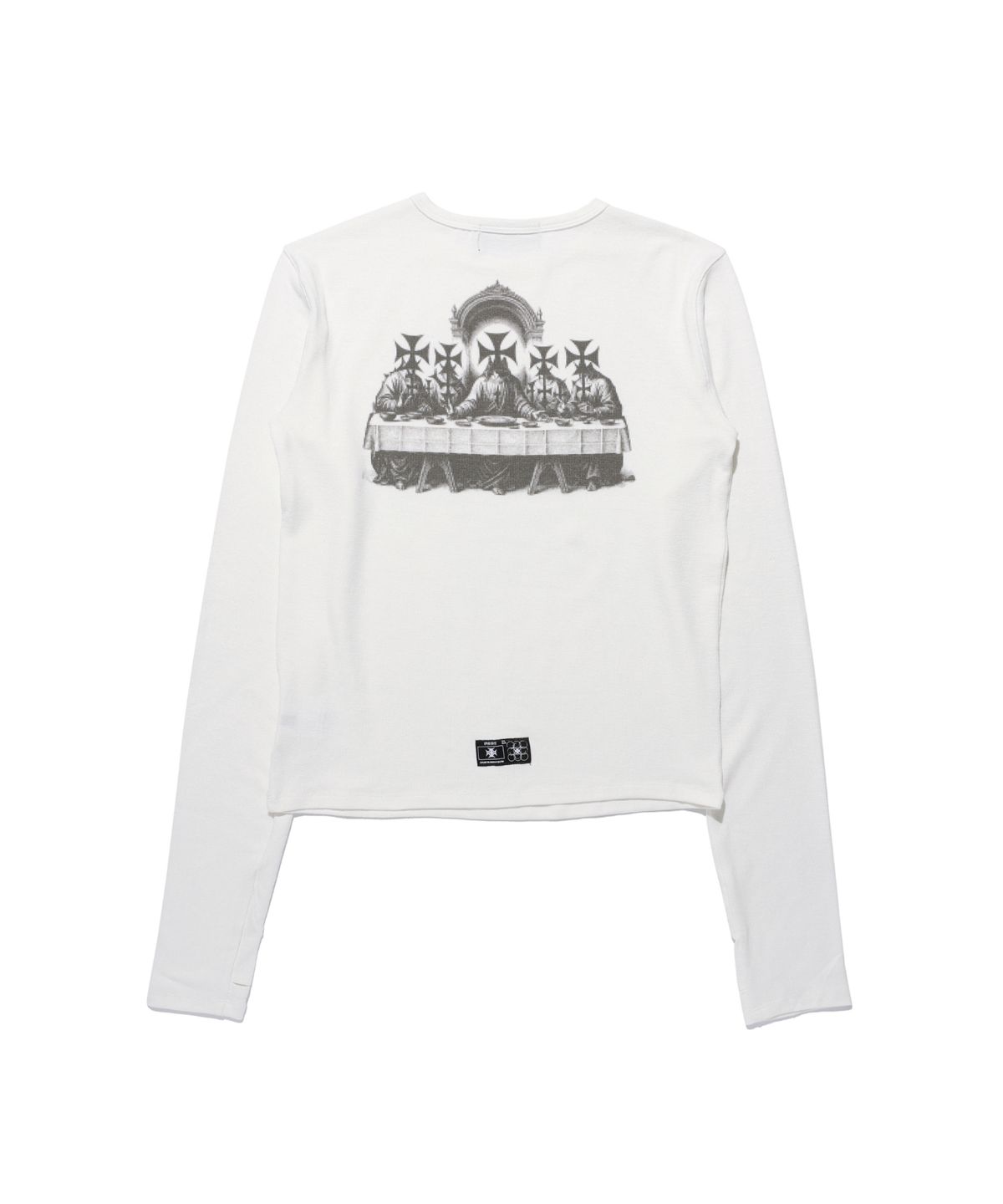 오퍼스 0012(OPUS 0012) Op. 07 HALO S/LONG SLEEVE WHITE