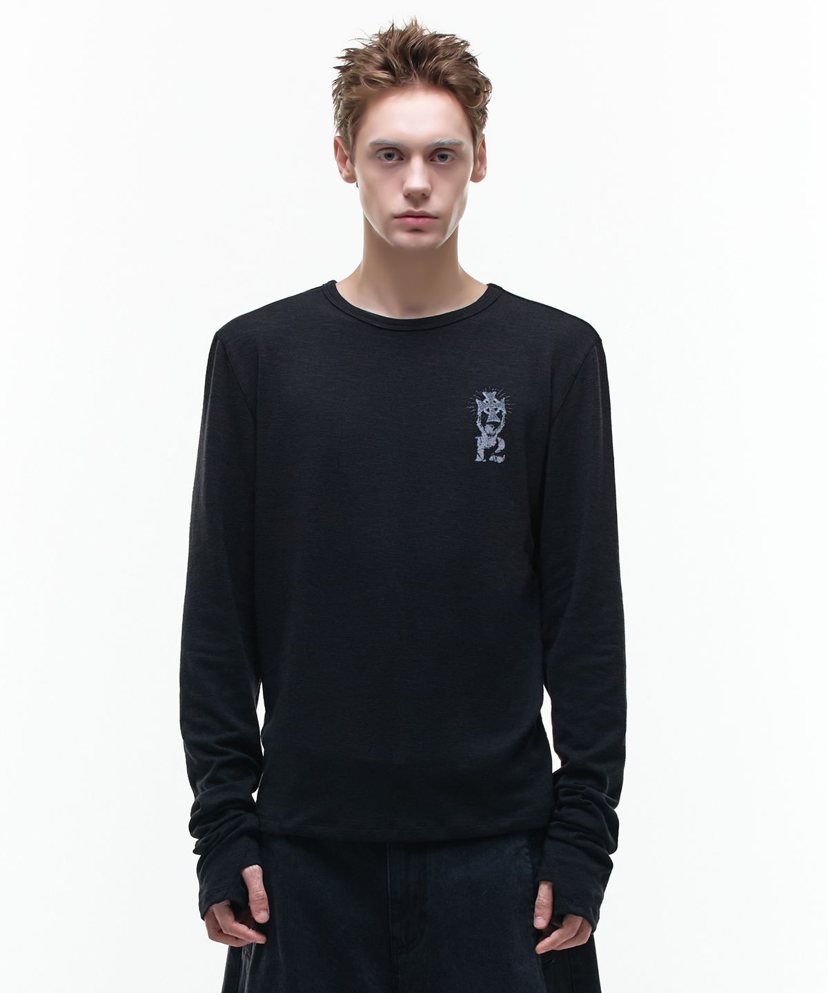 오퍼스 0012(OPUS 0012) Op. 07 HALO S/LONG SLEEVE BLACK