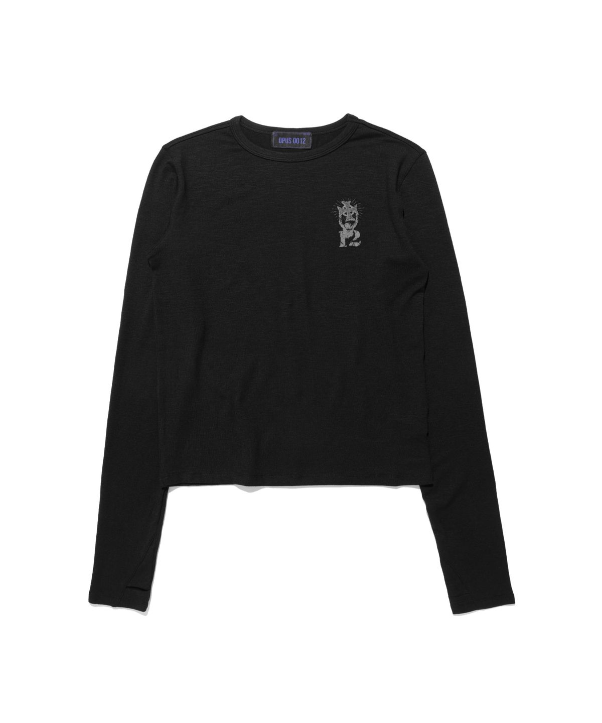 오퍼스 0012(OPUS 0012) Op. 07 HALO S/LONG SLEEVE BLACK