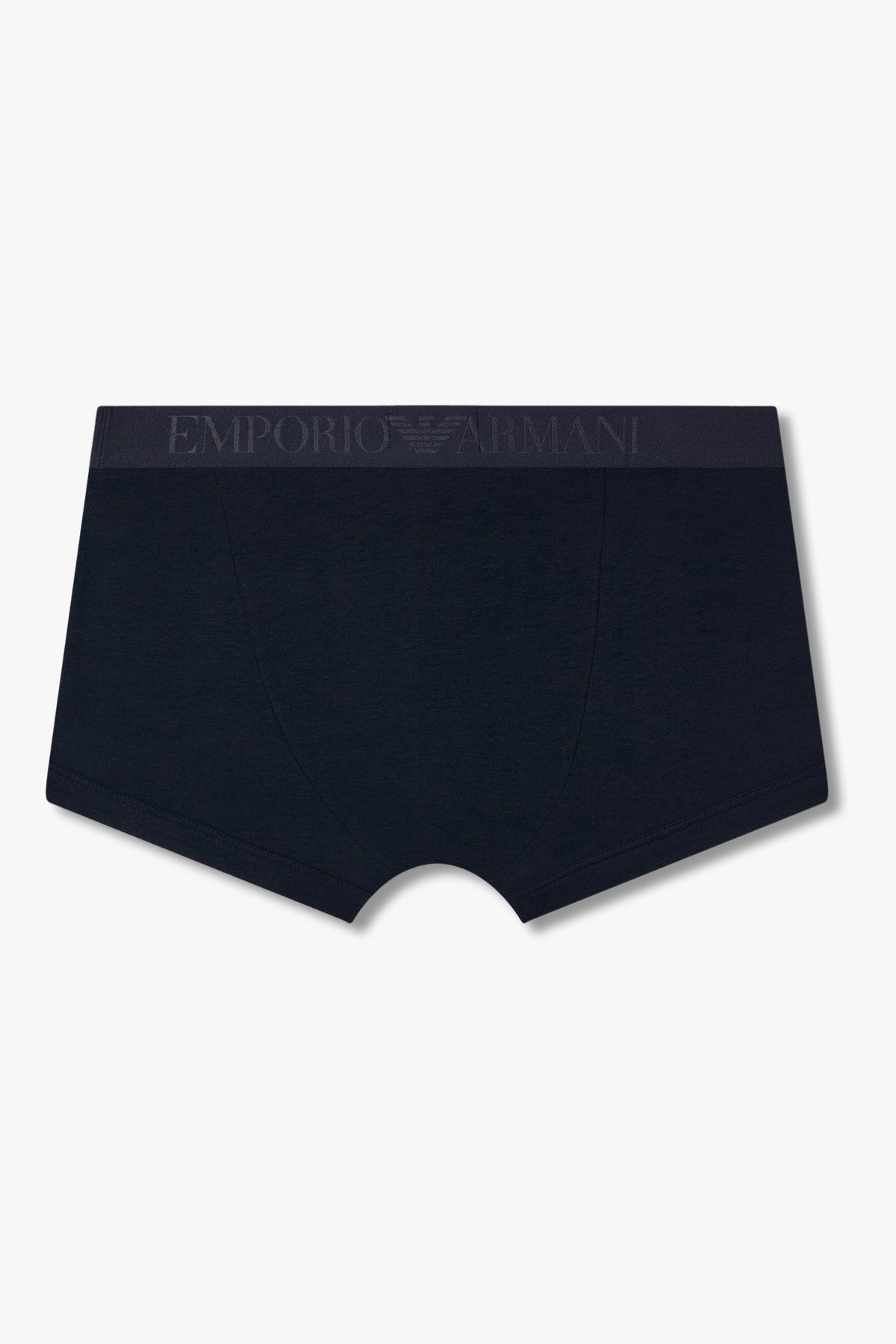 엠포리오 아르마니 언더웨어(EMPORIO ARMANI UNDERWEAR) 남성 글로시 로고 밴딩 코튼 드로즈_네이비 0815312072