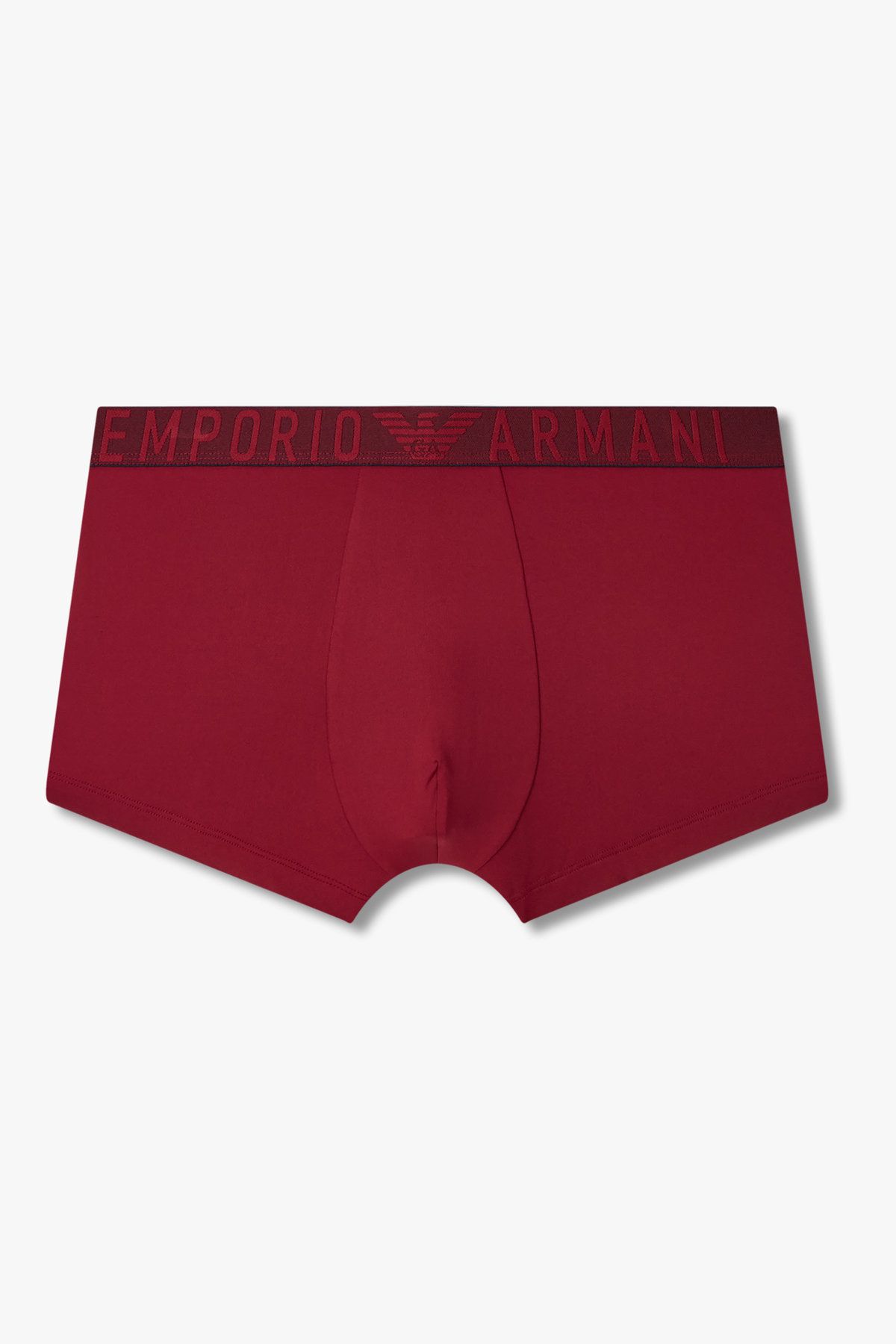 엠포리오 아르마니 언더웨어(EMPORIO ARMANI UNDERWEAR) 남성 자카드 밴딩 나일론 드로즈_레드 0815312020