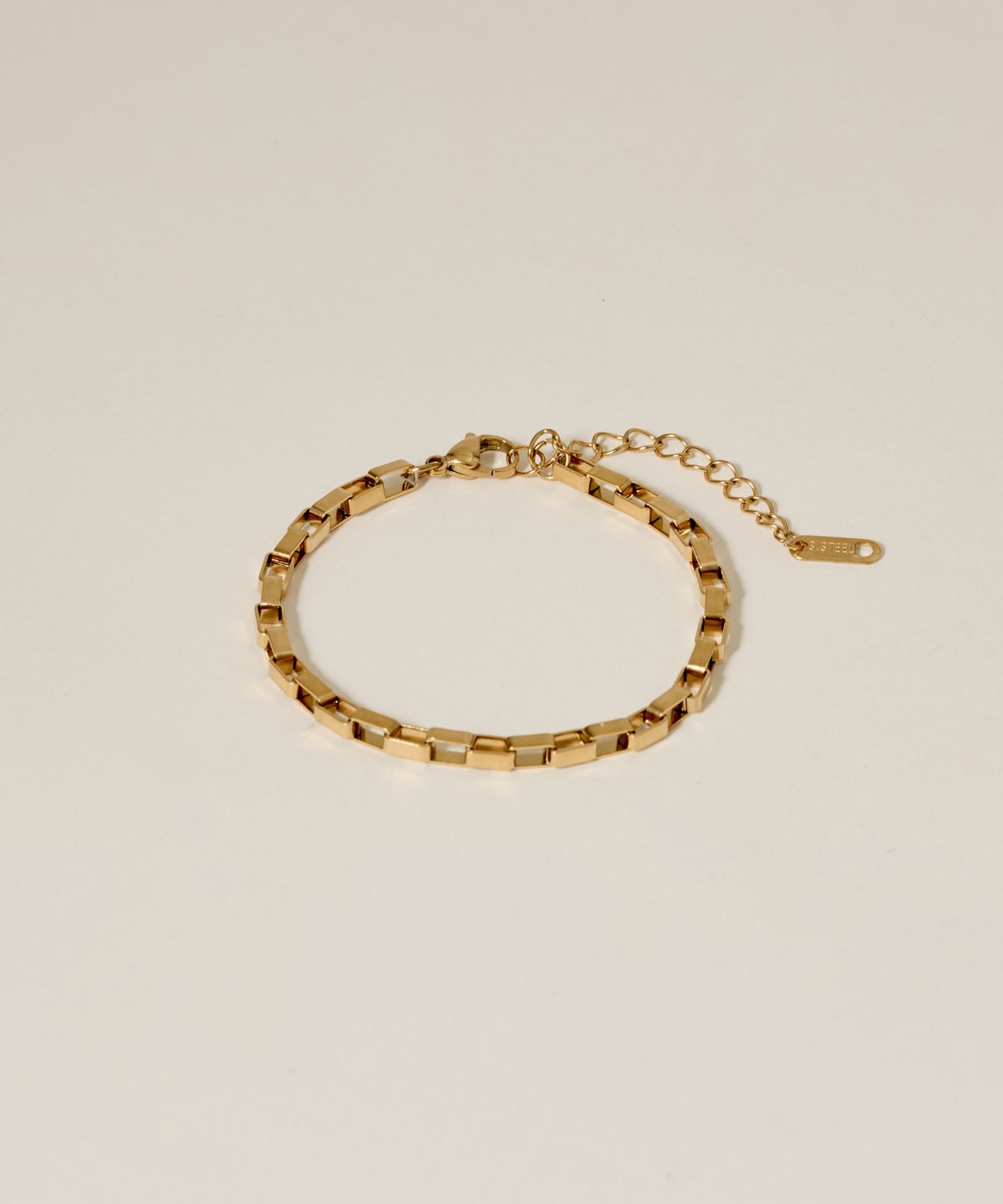 노비스도쿄(NOVICE TOKYO) 베네치아 체인 팔찌 [남녀공용] Venetian Chain Bracelet[Stainless] / Gold