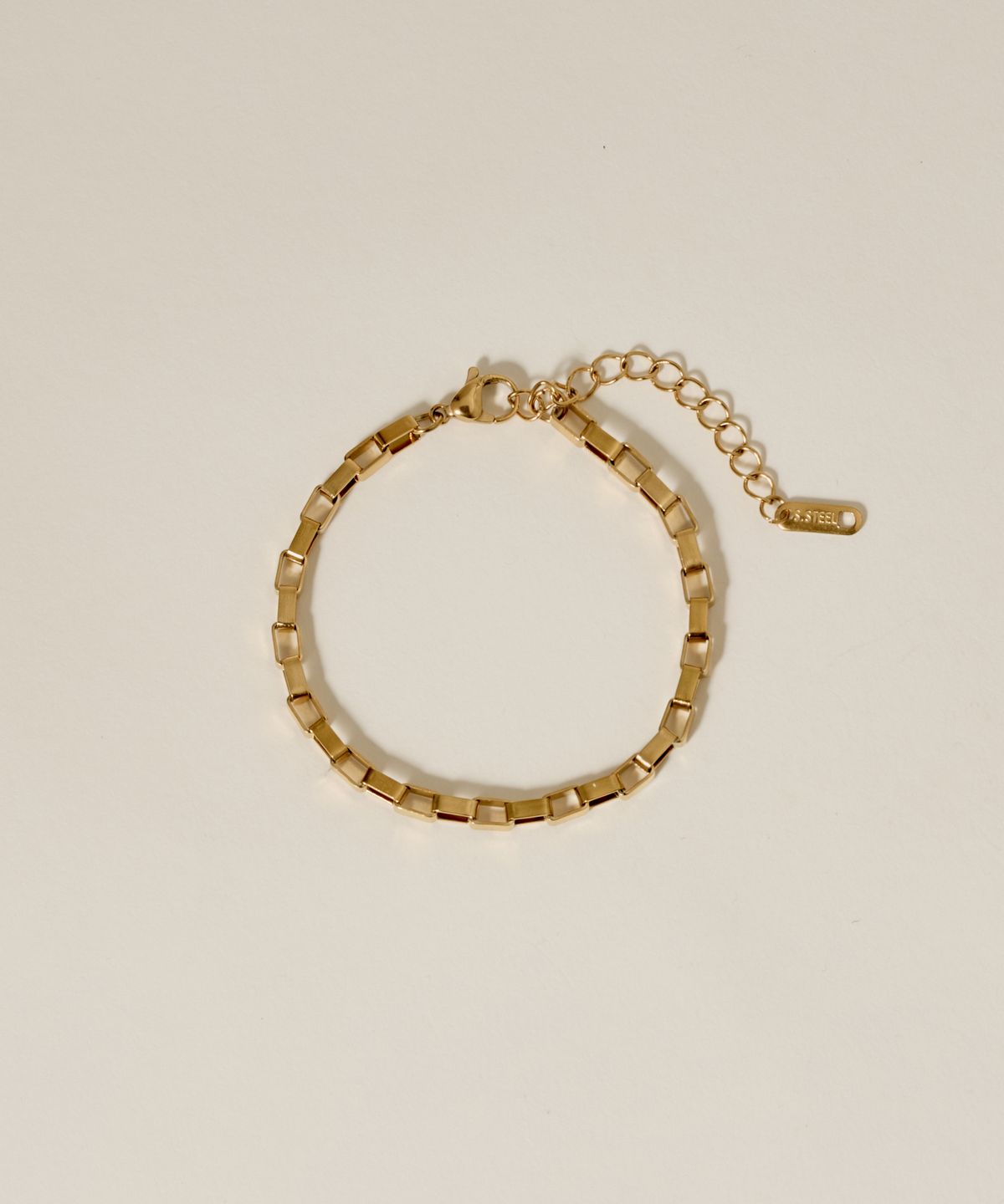 노비스도쿄(NOVICE TOKYO) 베네치아 체인 팔찌 [남녀공용] Venetian Chain Bracelet[Stainless] / Gold