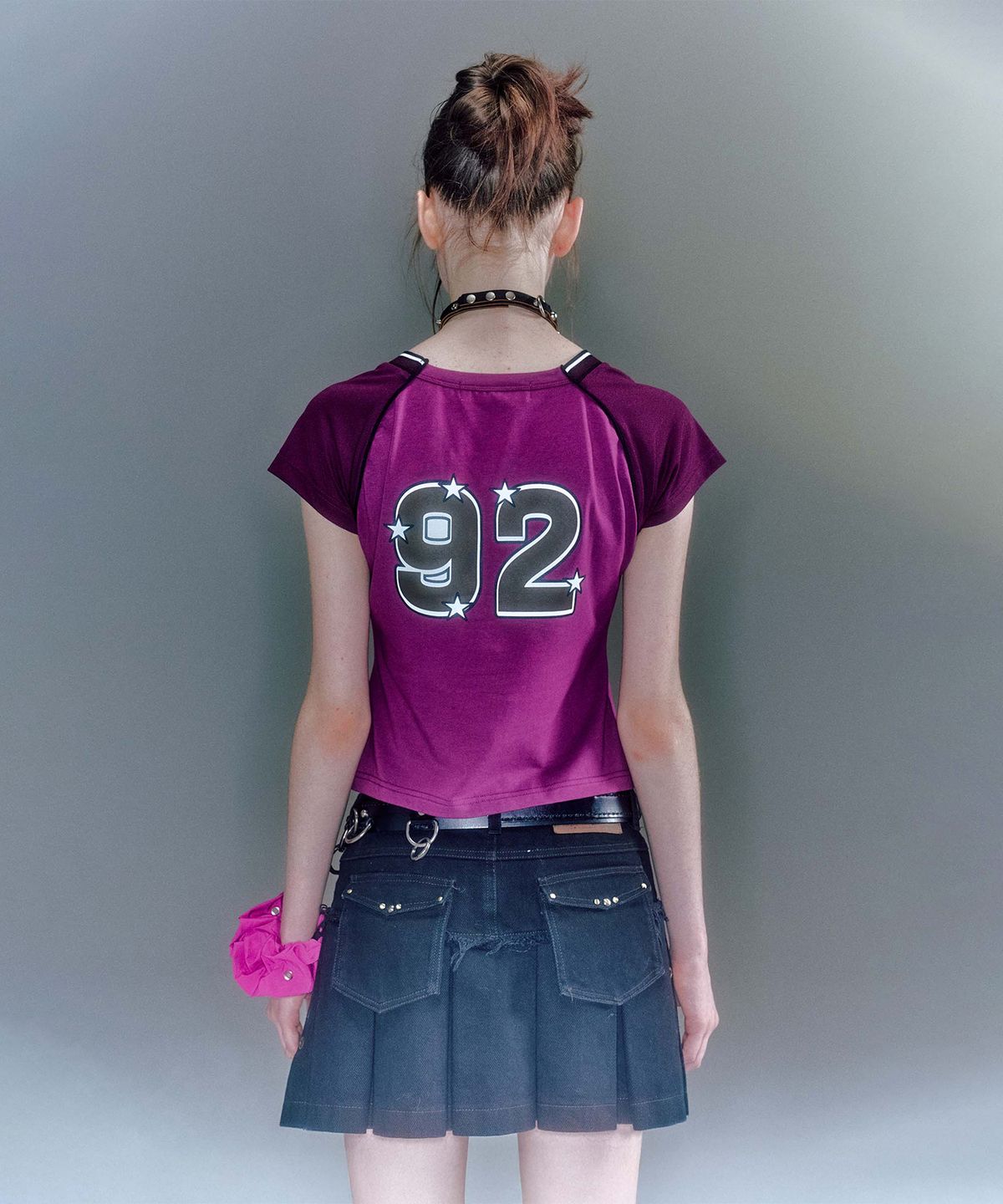 베이컨트 아카이브(VACANT ARCHIVE) BECKY FOOTBALL T-SHIRTS (2COLOR)