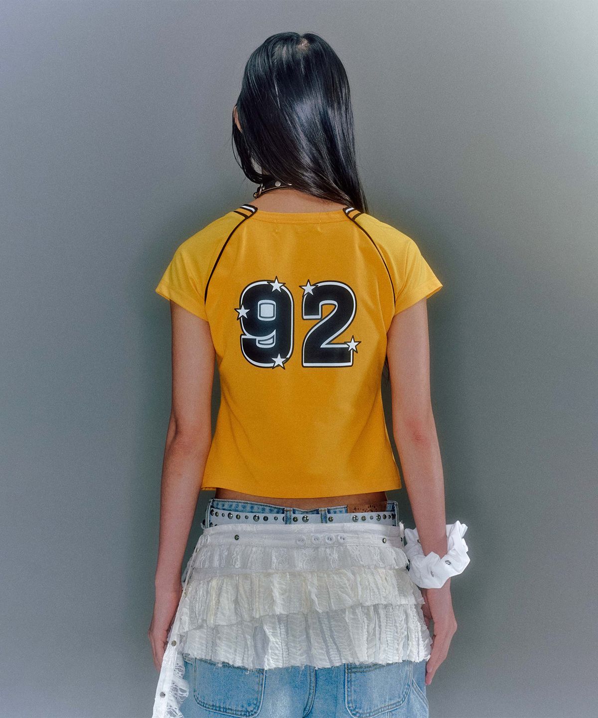 베이컨트 아카이브(VACANT ARCHIVE) BECKY FOOTBALL T-SHIRTS (2COLOR)