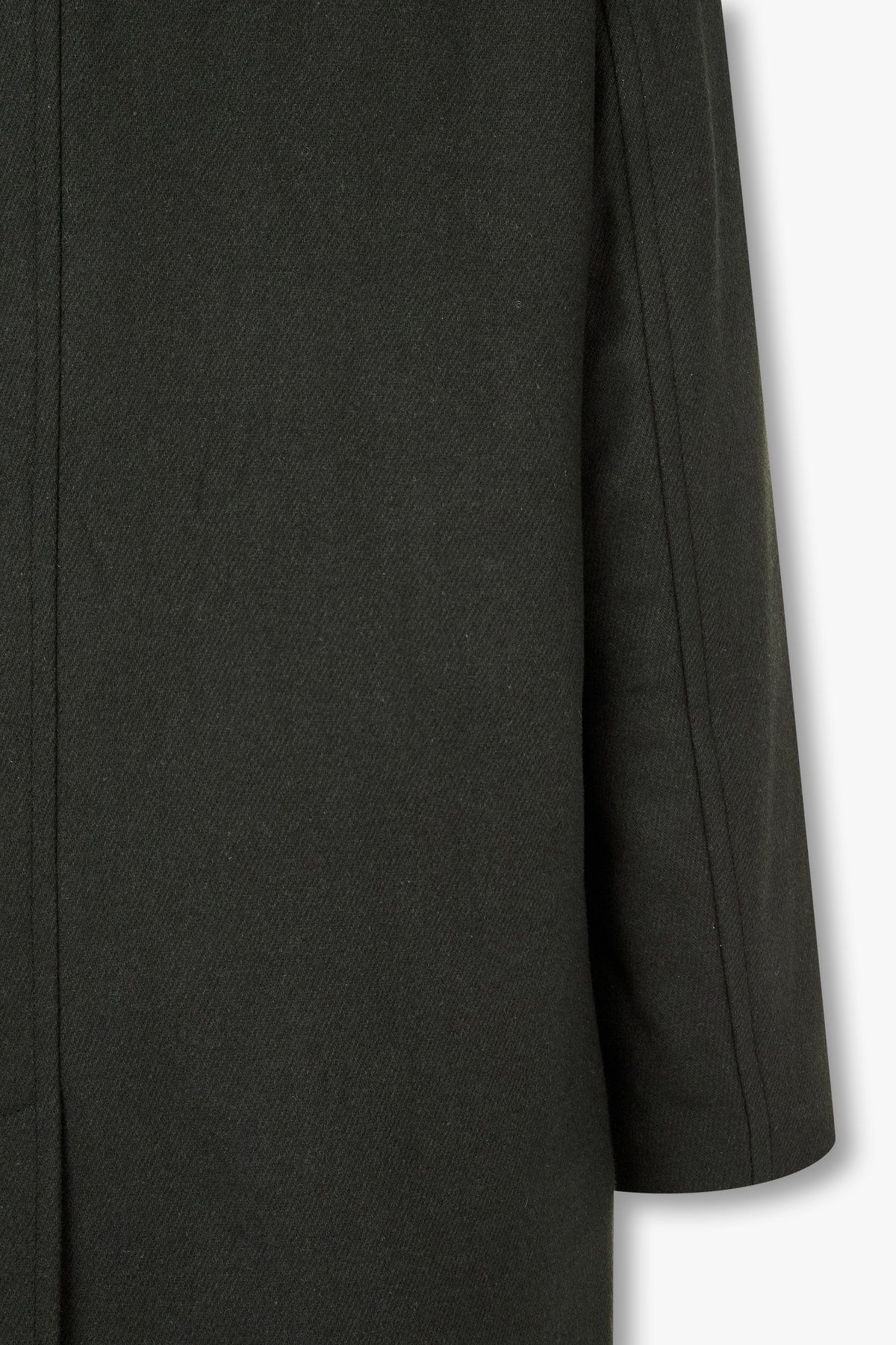 아르마니 익스체인지(ARMANI EXCHANGE) 남성 울 블렌드 버튼업 패딩 코트_초코 A415310017