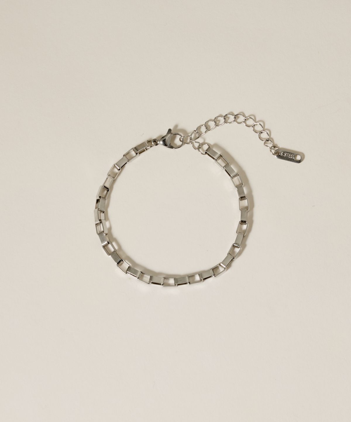 노비스도쿄(NOVICE TOKYO) 베네치아 체인 팔찌 [남녀공용] Venetian Chain Bracelet[Stainless] / Silver