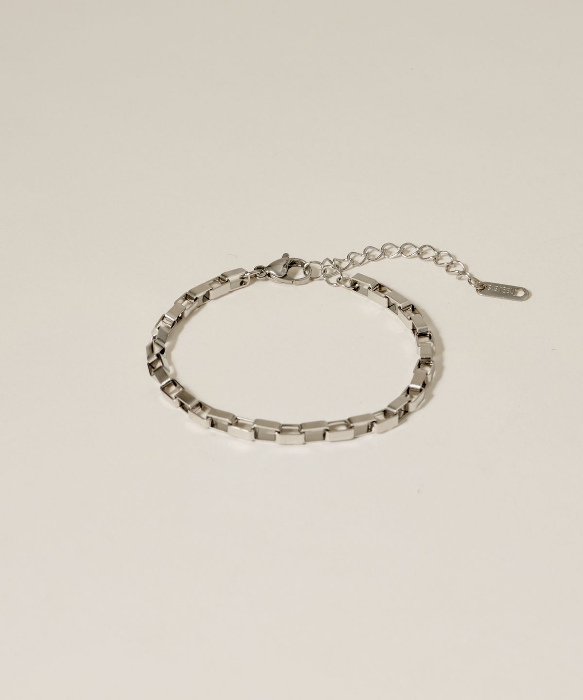 노비스도쿄(NOVICE TOKYO) 베네치아 체인 팔찌 [남녀공용] Venetian Chain Bracelet[Stainless] / Silver
