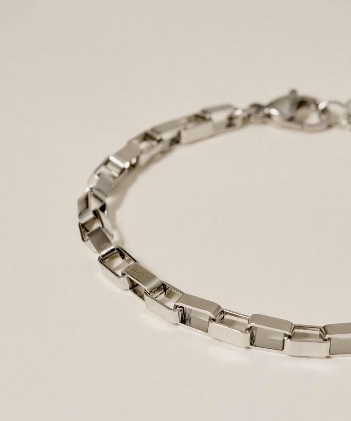 노비스도쿄(NOVICE TOKYO) 베네치아 체인 팔찌 [남녀공용] Venetian Chain Bracelet[Stainless] / Silver
