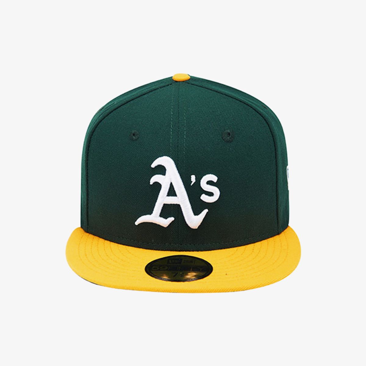 뉴에라(NEW ERA) MLB 어센틱 오클랜드 애슬레틱스 홈 다크그린 / 에이골드 70361054