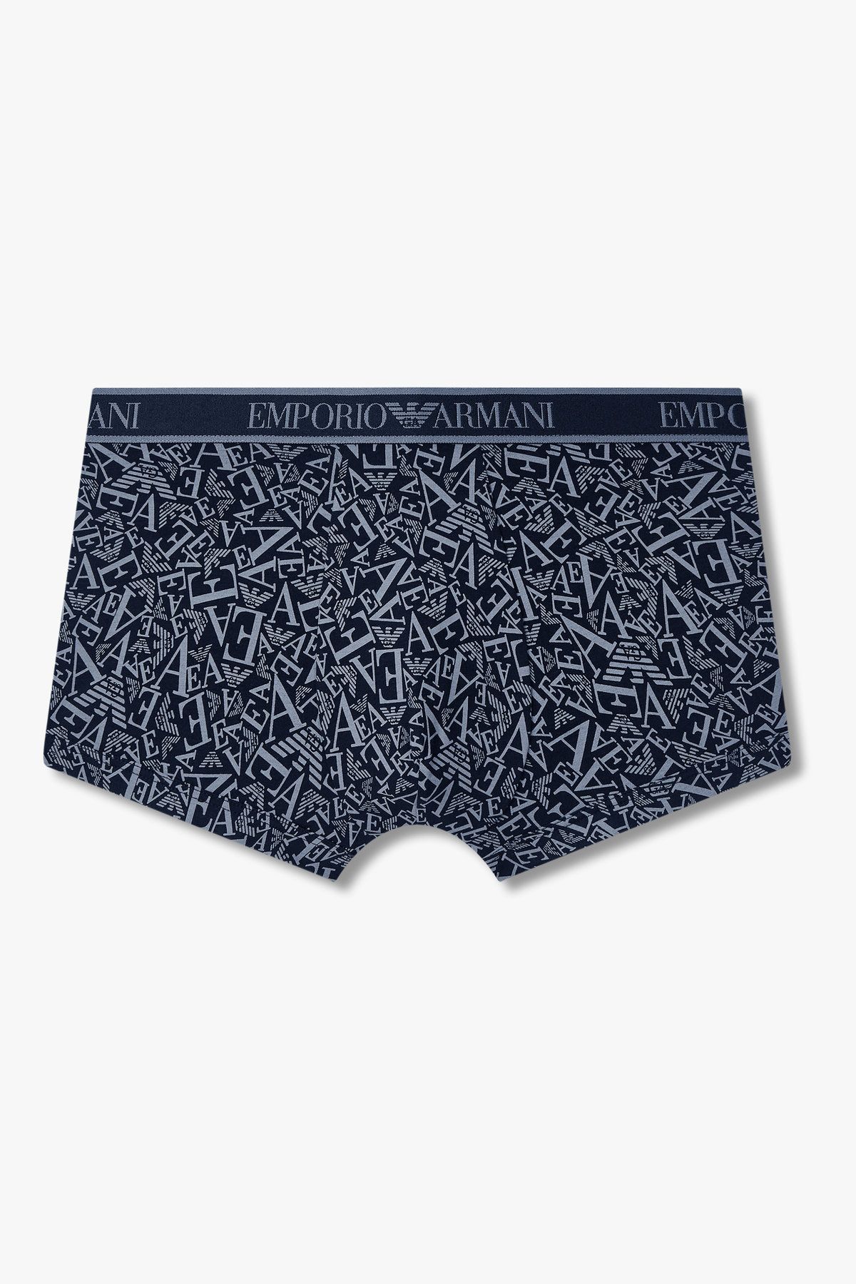엠포리오 아르마니 언더웨어(EMPORIO ARMANI UNDERWEAR) 남성 라인 로고 밴딩 코튼 드로즈 3PACK_네이비 08M5363004