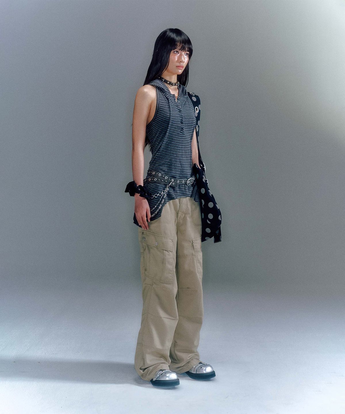 베이컨트 아카이브(VACANT ARCHIVE) ANNIE HALTER NECK ONE-PIECE (2COLOR)