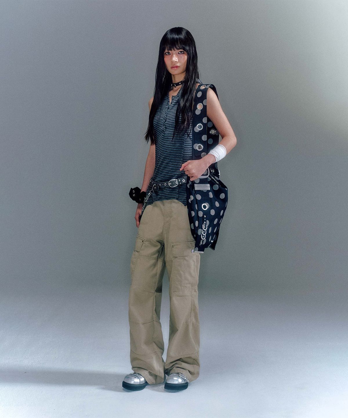 베이컨트 아카이브(VACANT ARCHIVE) ANNIE HALTER NECK ONE-PIECE (2COLOR)