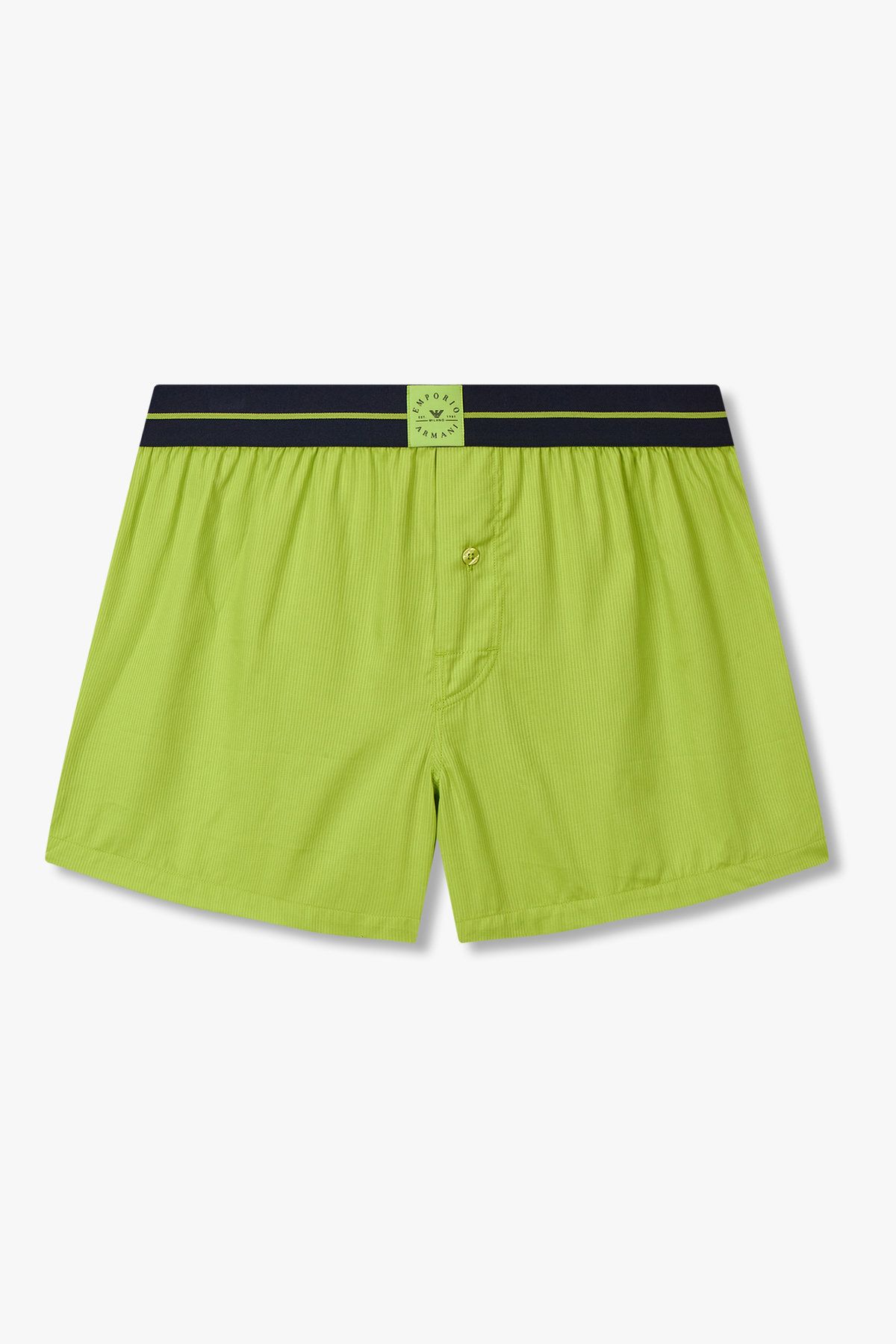 엠포리오 아르마니 언더웨어(EMPORIO ARMANI UNDERWEAR) 남성 라인 밴딩 코튼 트렁크 2PACK_멀티 08M5361004