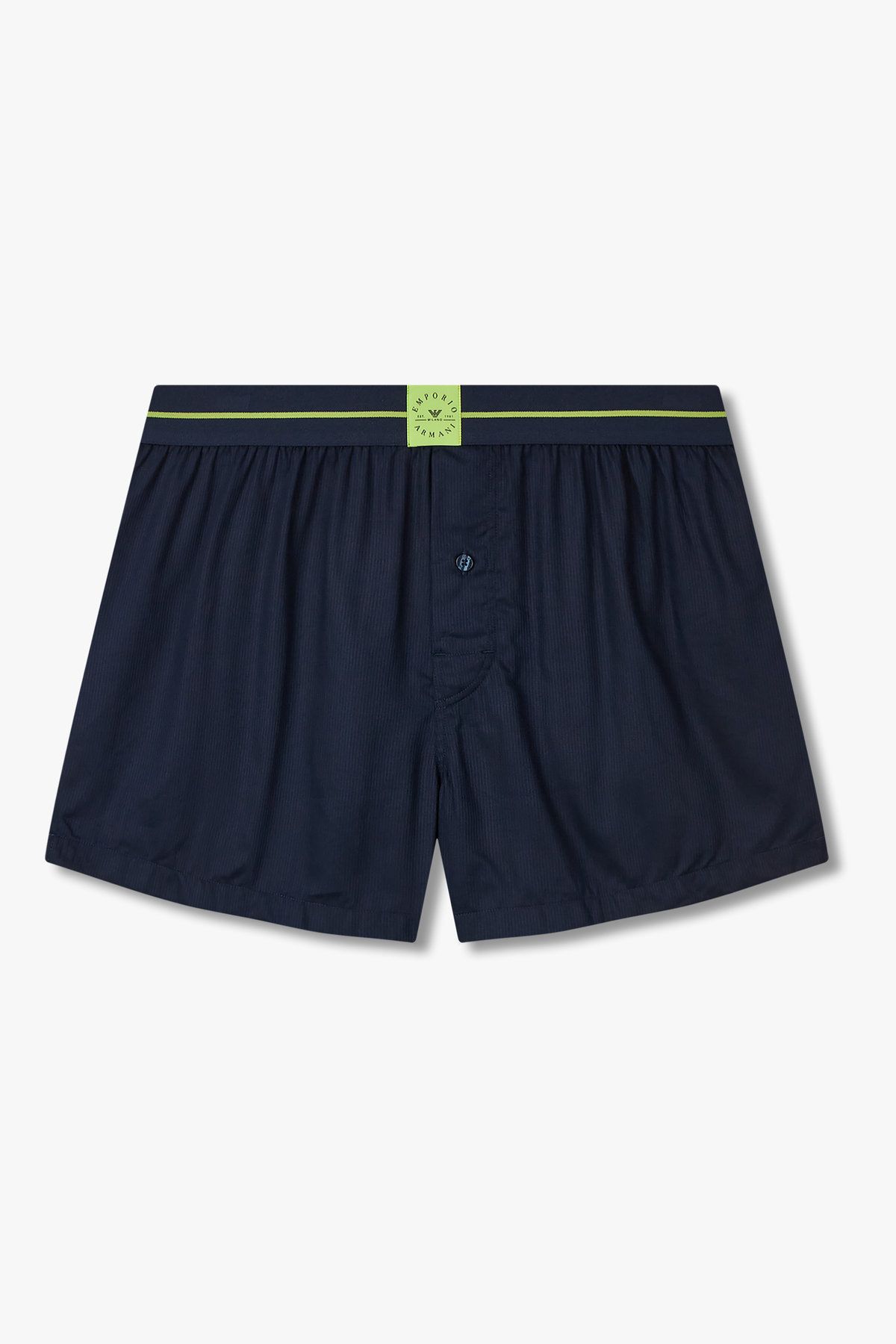 엠포리오 아르마니 언더웨어(EMPORIO ARMANI UNDERWEAR) 남성 라인 밴딩 코튼 트렁크 2PACK_멀티 08M5361004