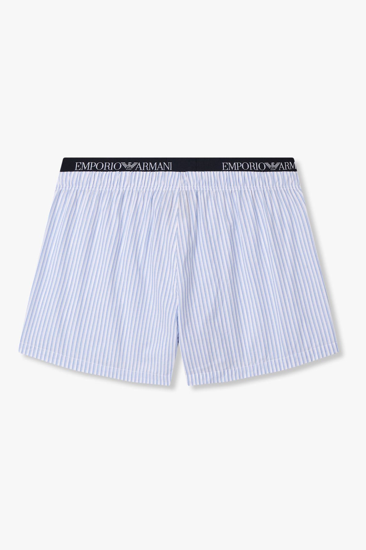 엠포리오 아르마니 언더웨어(EMPORIO ARMANI UNDERWEAR) 남성 레이어드 밴딩 코튼 트렁크_라이트 블루 0815312097