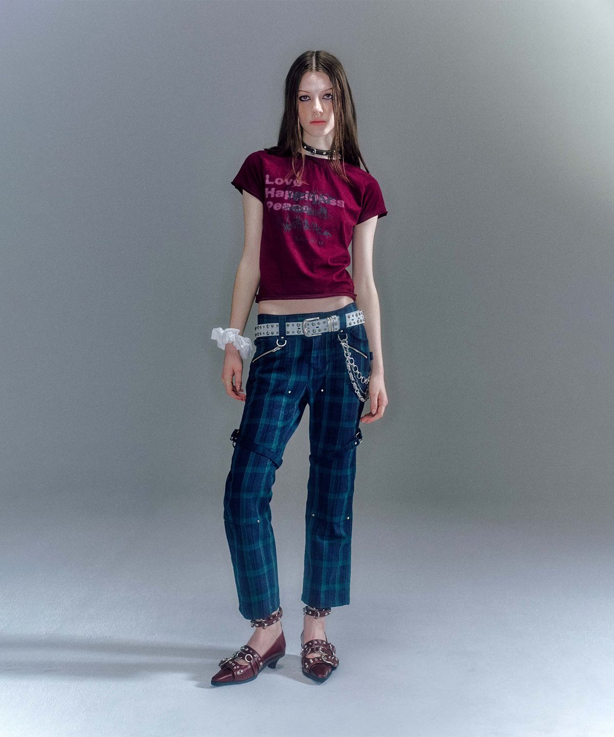베이컨트 아카이브(VACANT ARCHIVE) BONA STRAP ANKLE PANTS (3COLOR)