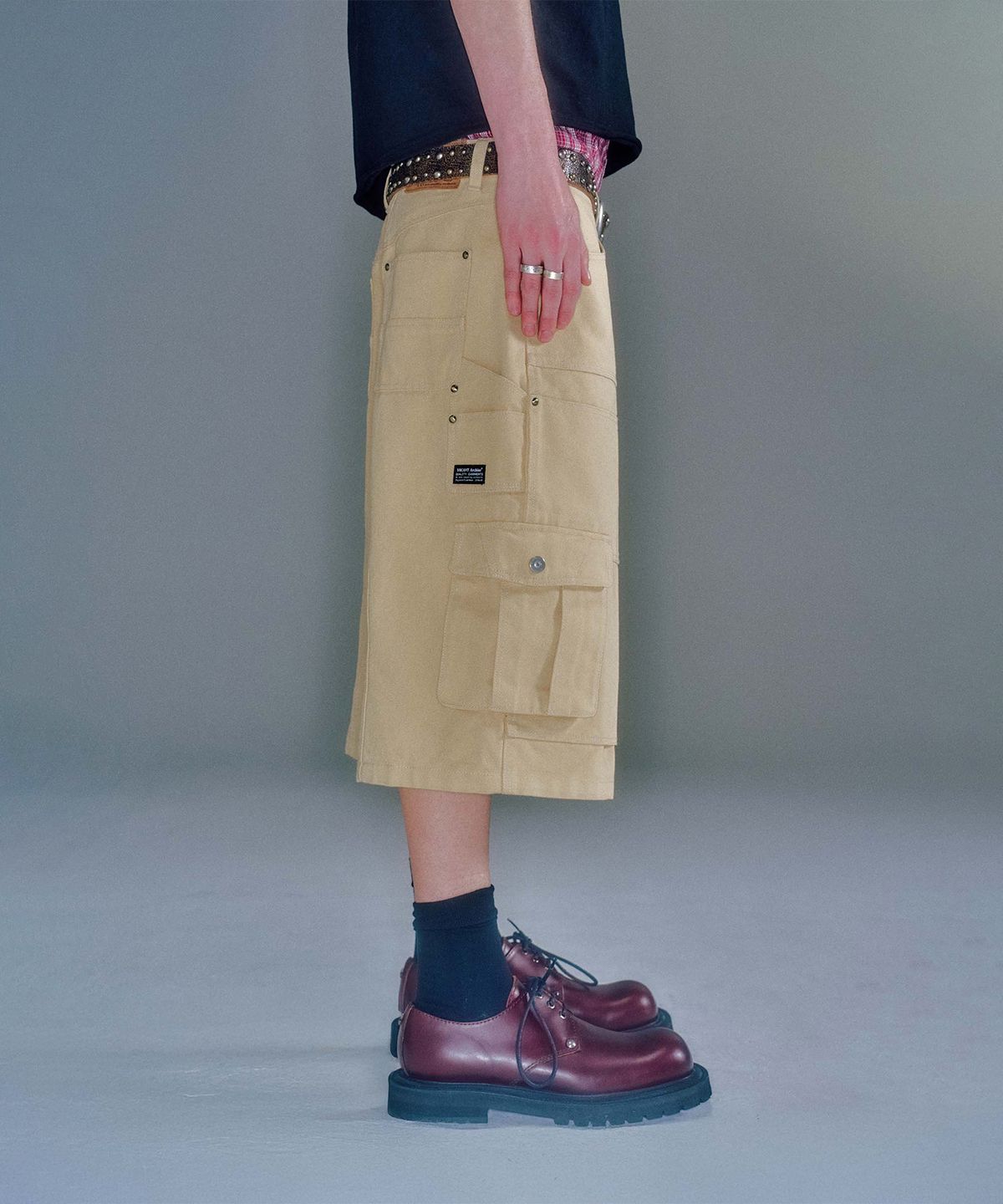베이컨트 아카이브(VACANT ARCHIVE) MOKSHA BERMUDA PANTS (4COLOR)