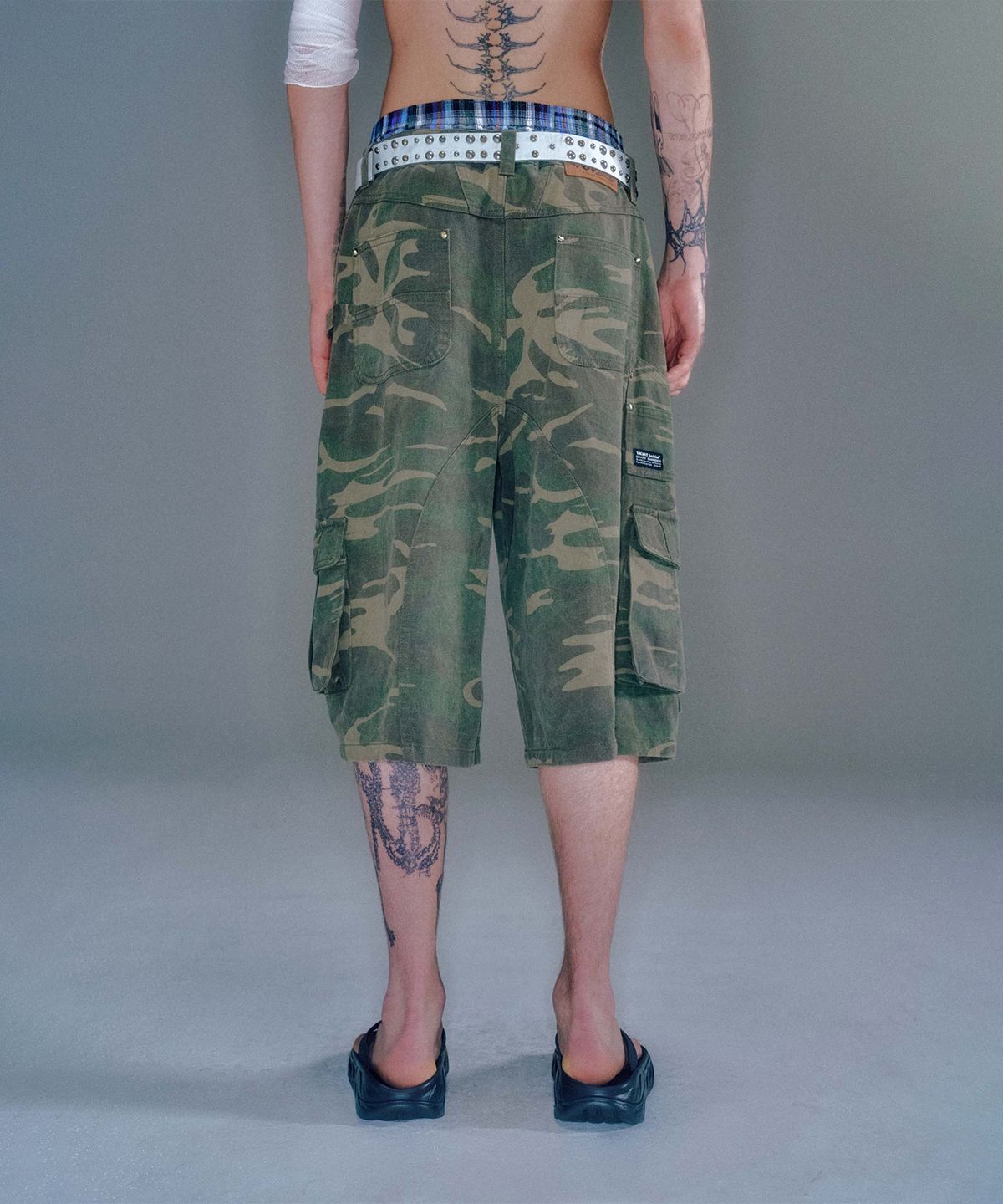 베이컨트 아카이브(VACANT ARCHIVE) MOKSHA BERMUDA PANTS (4COLOR)