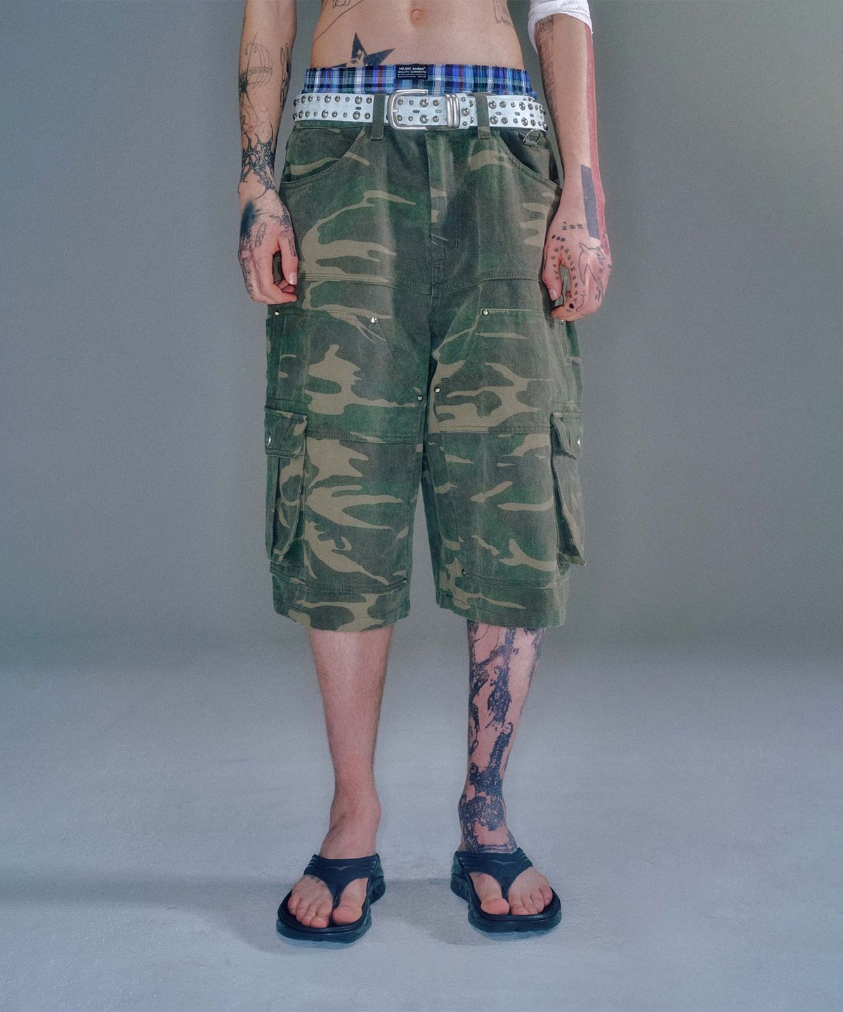 베이컨트 아카이브(VACANT ARCHIVE) MOKSHA BERMUDA PANTS (4COLOR)