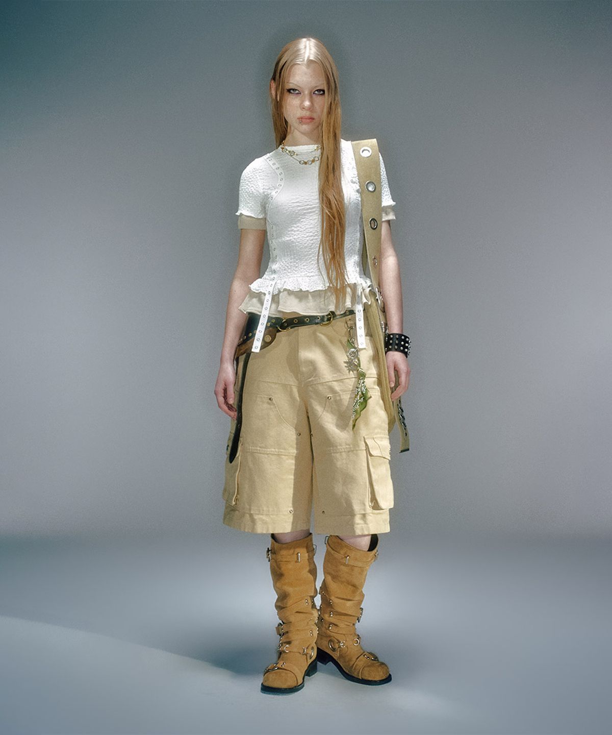 베이컨트 아카이브(VACANT ARCHIVE) MOKSHA BERMUDA PANTS (4COLOR)