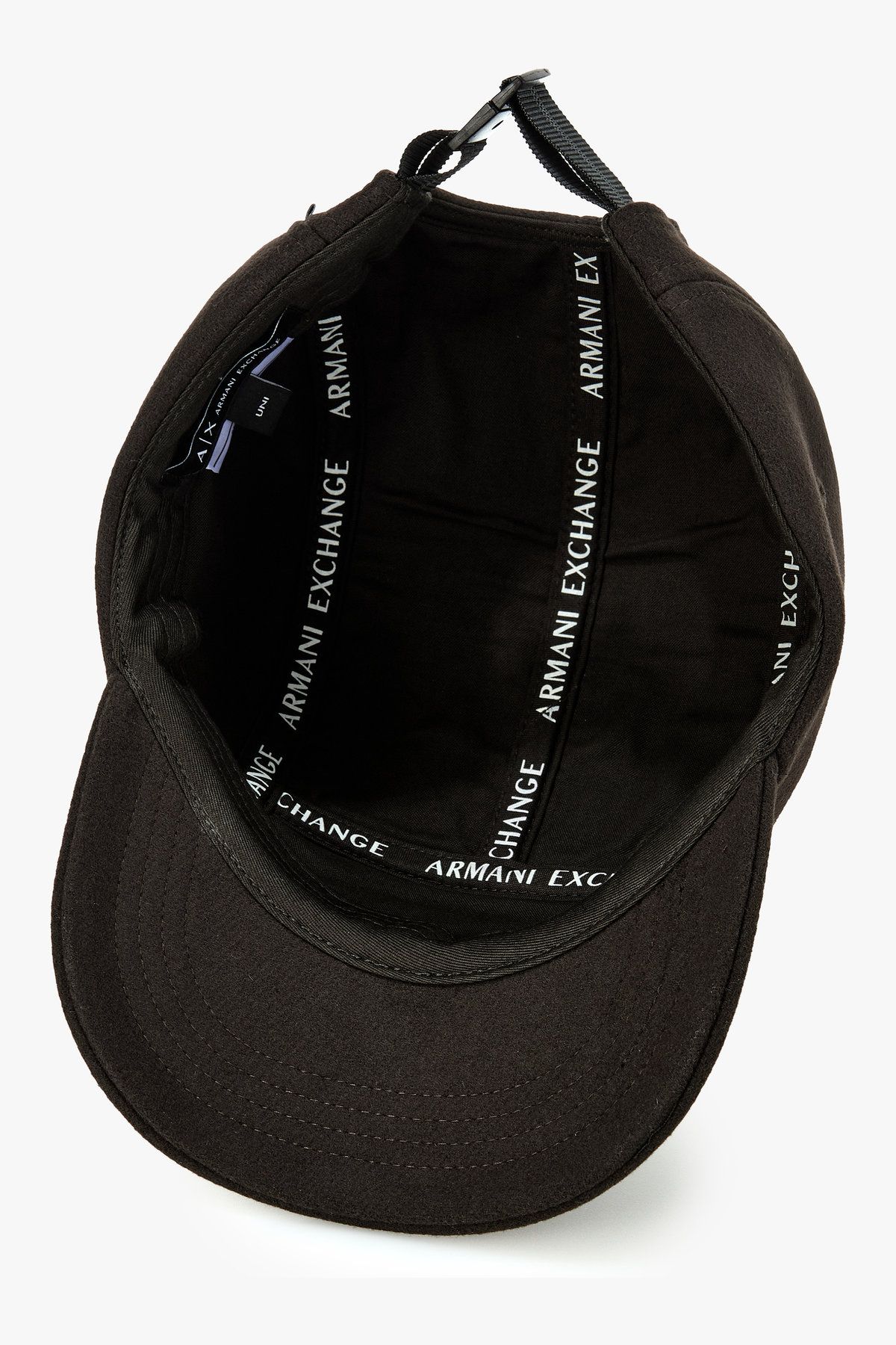 아르마니 익스체인지(ARMANI EXCHANGE) 남성 브러시트 울 블렌드 캡_초코 A415372005