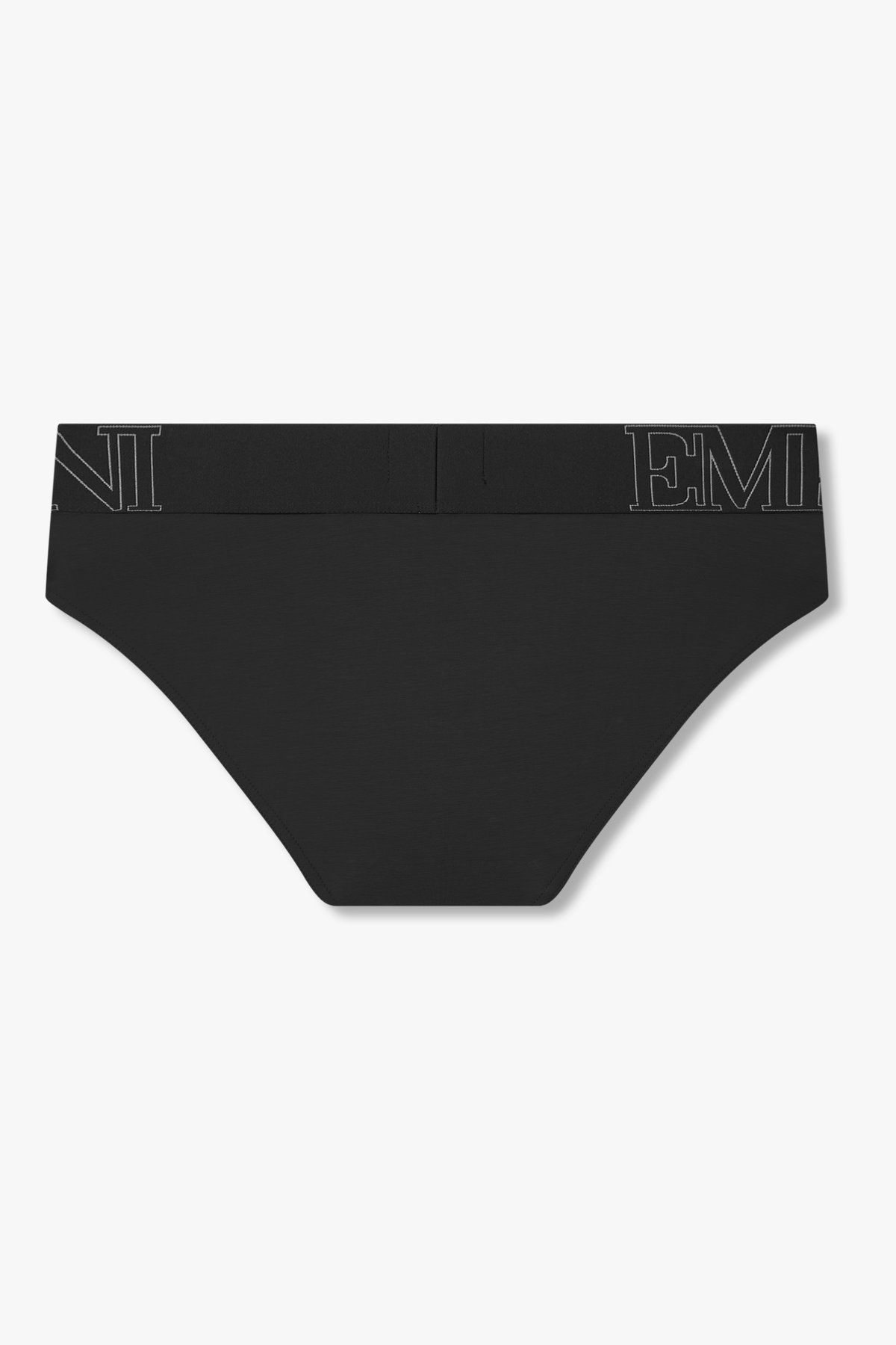 엠포리오 아르마니 언더웨어(EMPORIO ARMANI UNDERWEAR) 남성 와이드 밴딩 코튼 브리프_블랙 0815311012