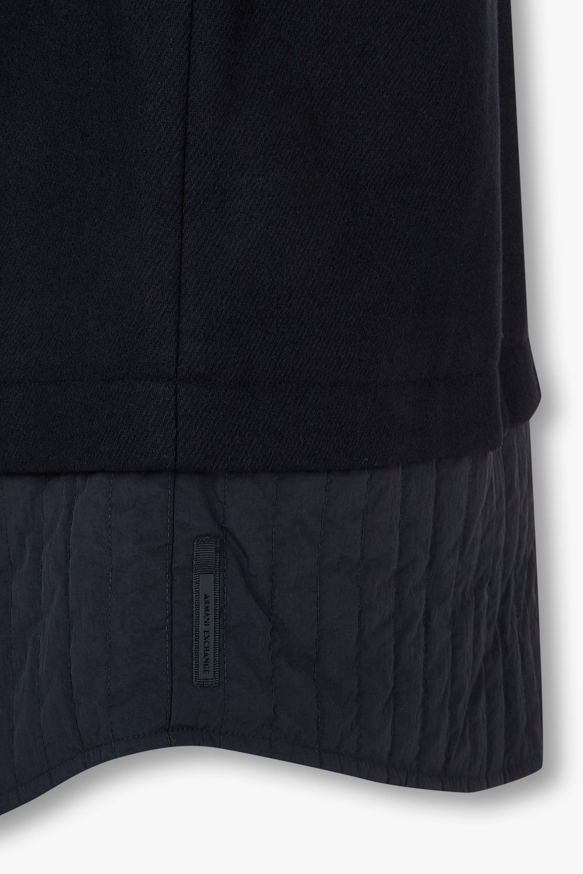 아르마니 익스체인지(ARMANI EXCHANGE) 남성 나일론 패치 포켓 셔츠 자켓_다크 네이비 A415310009