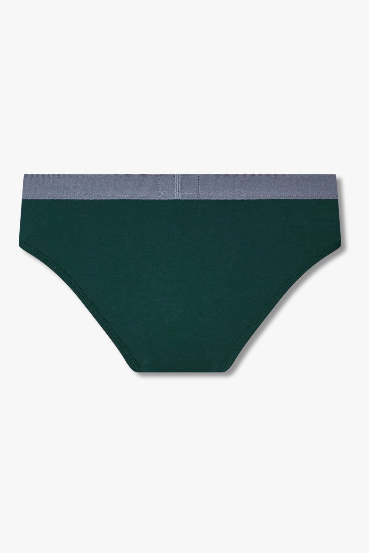 엠포리오 아르마니 언더웨어(EMPORIO ARMANI UNDERWEAR) 남성 이글 패치 밴딩 코튼 브리프_그린 0815311325