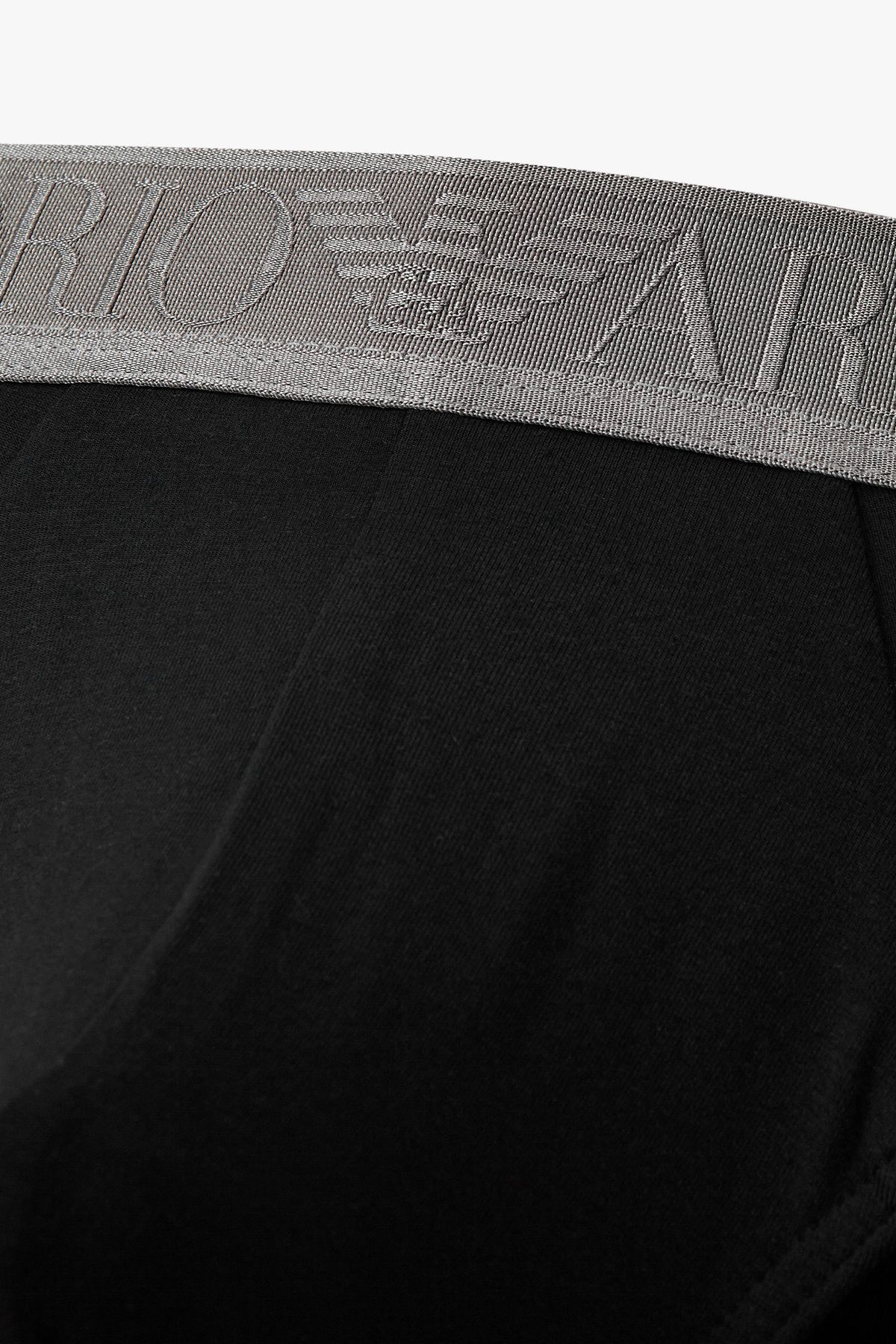 엠포리오 아르마니 언더웨어(EMPORIO ARMANI UNDERWEAR) 남성 샤이닝 밴딩 레이온 브리프_블랙 0815311025