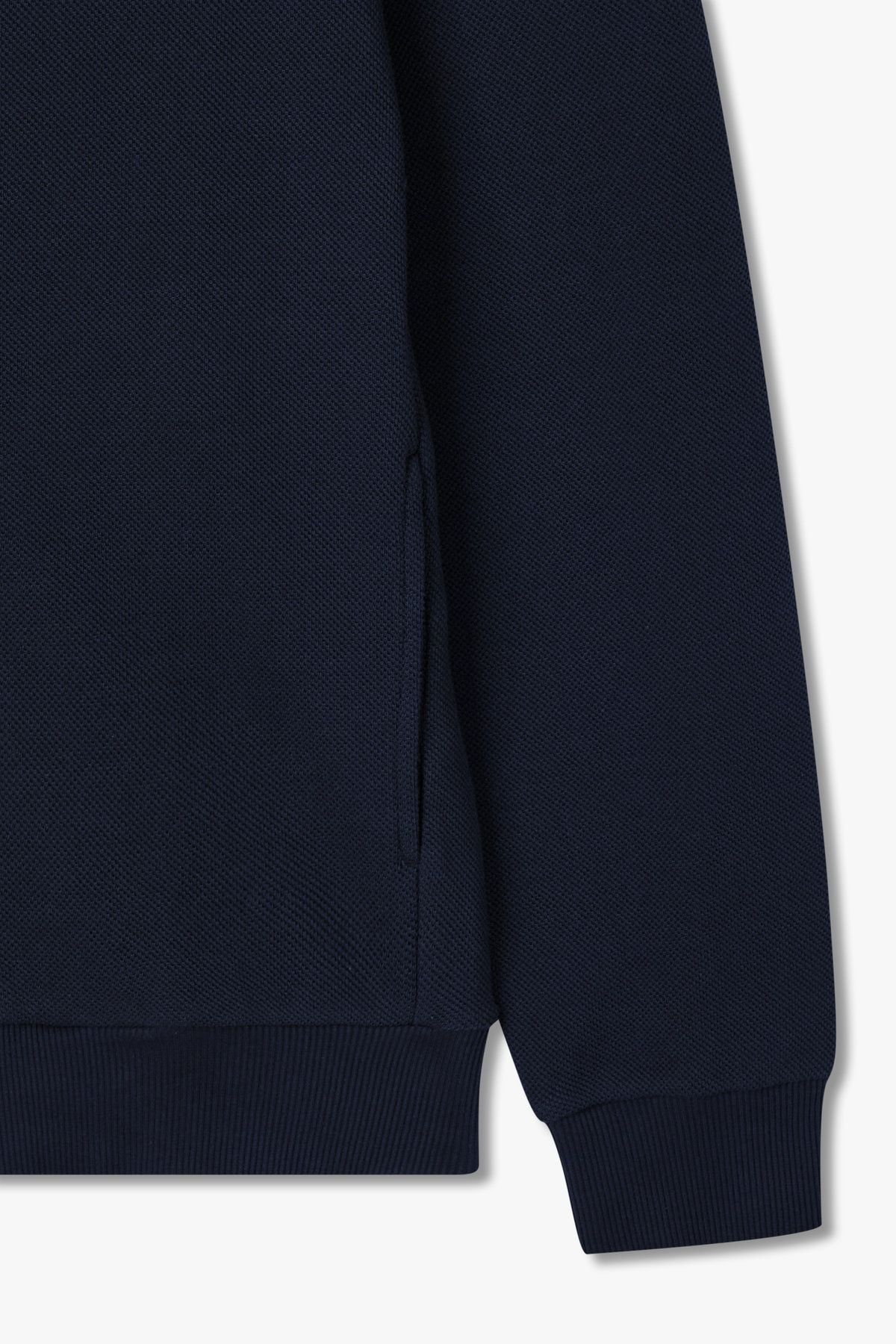 엠포리오 아르마니 언더웨어(EMPORIO ARMANI UNDERWEAR) 남성 스웨트셔츠 후디드 풀 집업_블루 0815338002