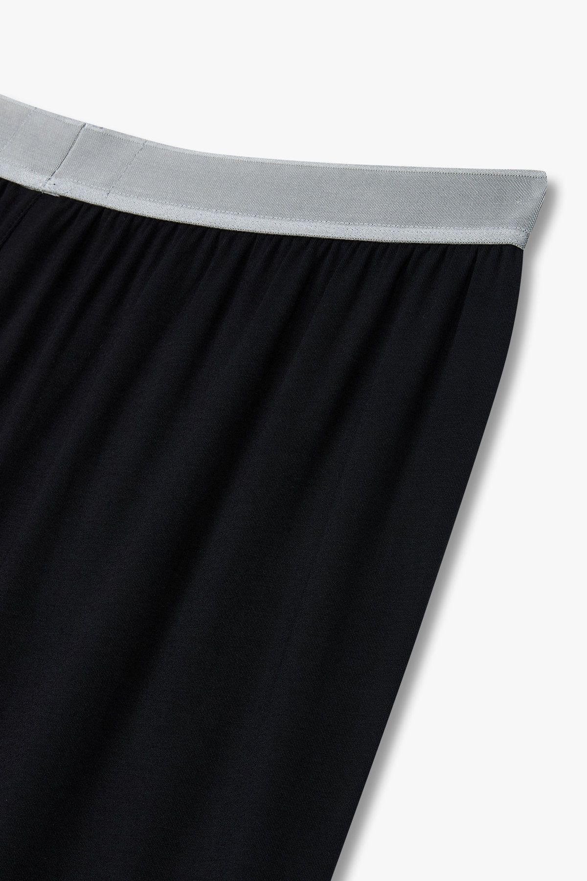 엠포리오 아르마니 언더웨어(EMPORIO ARMANI UNDERWEAR) 남성 배색 로고 밴딩 라운지 팬츠_블랙 0815332025