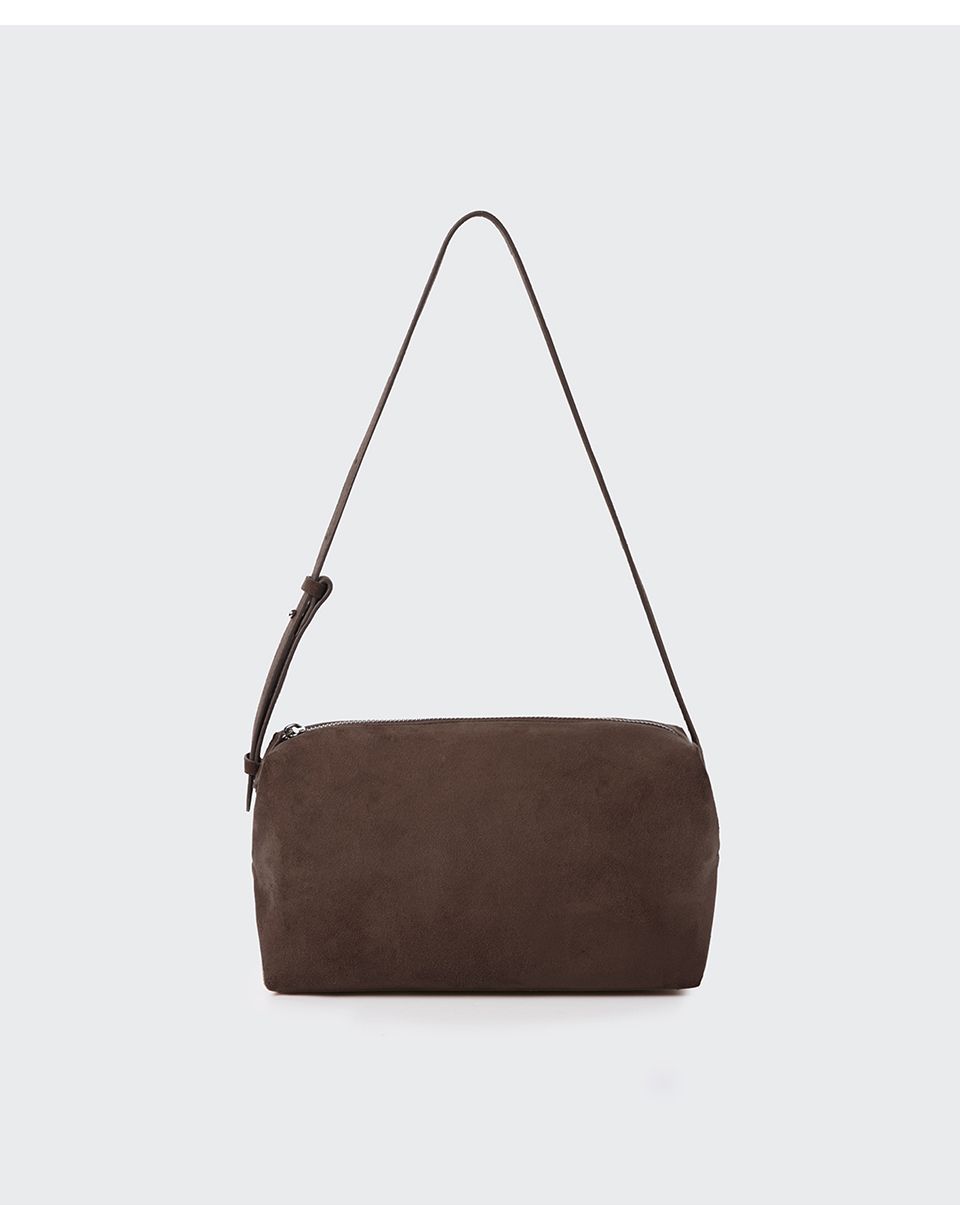 MI ブラウン スエード ハンドバッグ　すずきゆうこ、 MI ブラウン スエード ハンドバッグ すずきゆうこ、