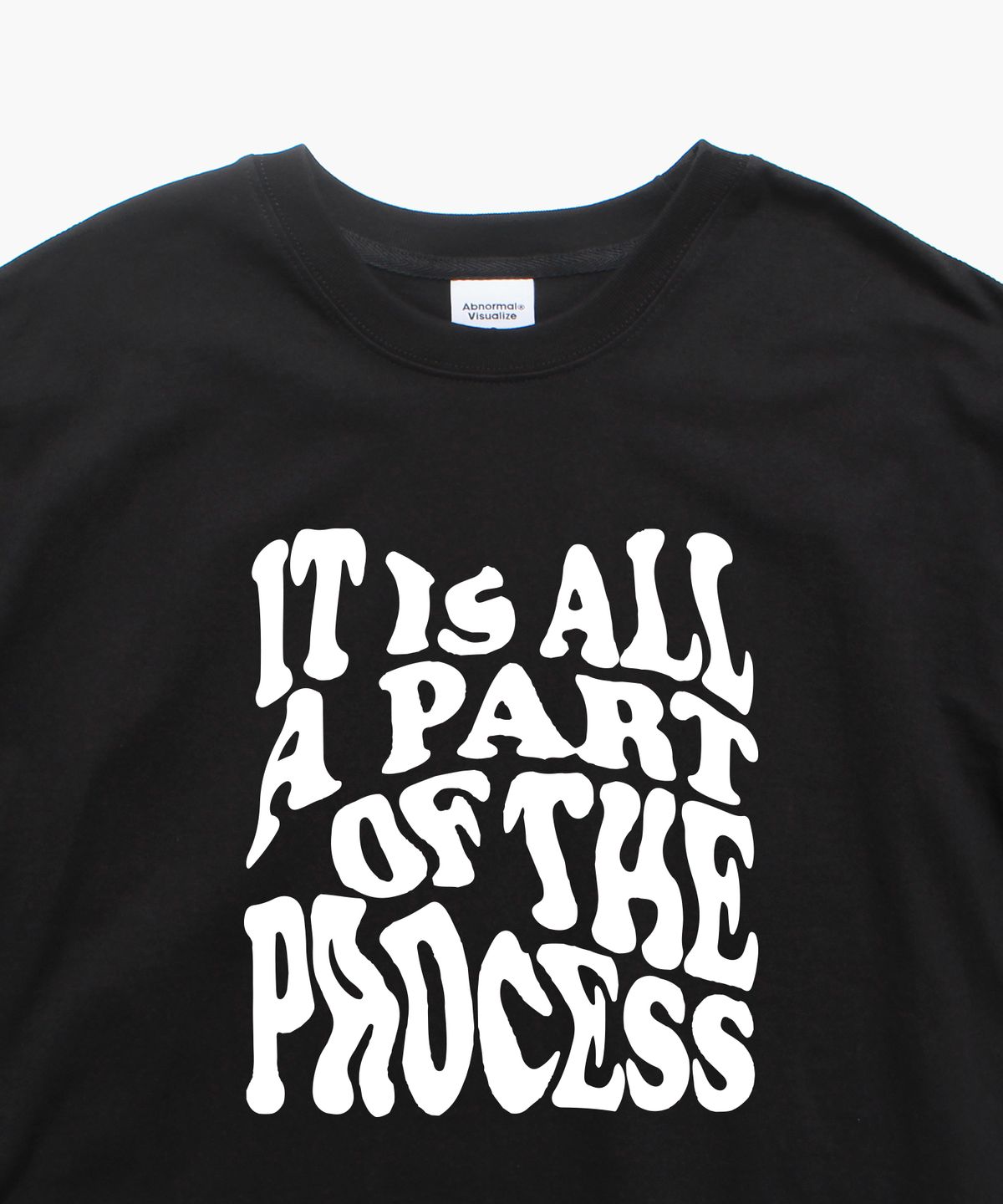 앱놀머씽(ABNORMALTHING) PR 오버핏 티셔츠 블랙 (PR T-SHIRT BLACK)