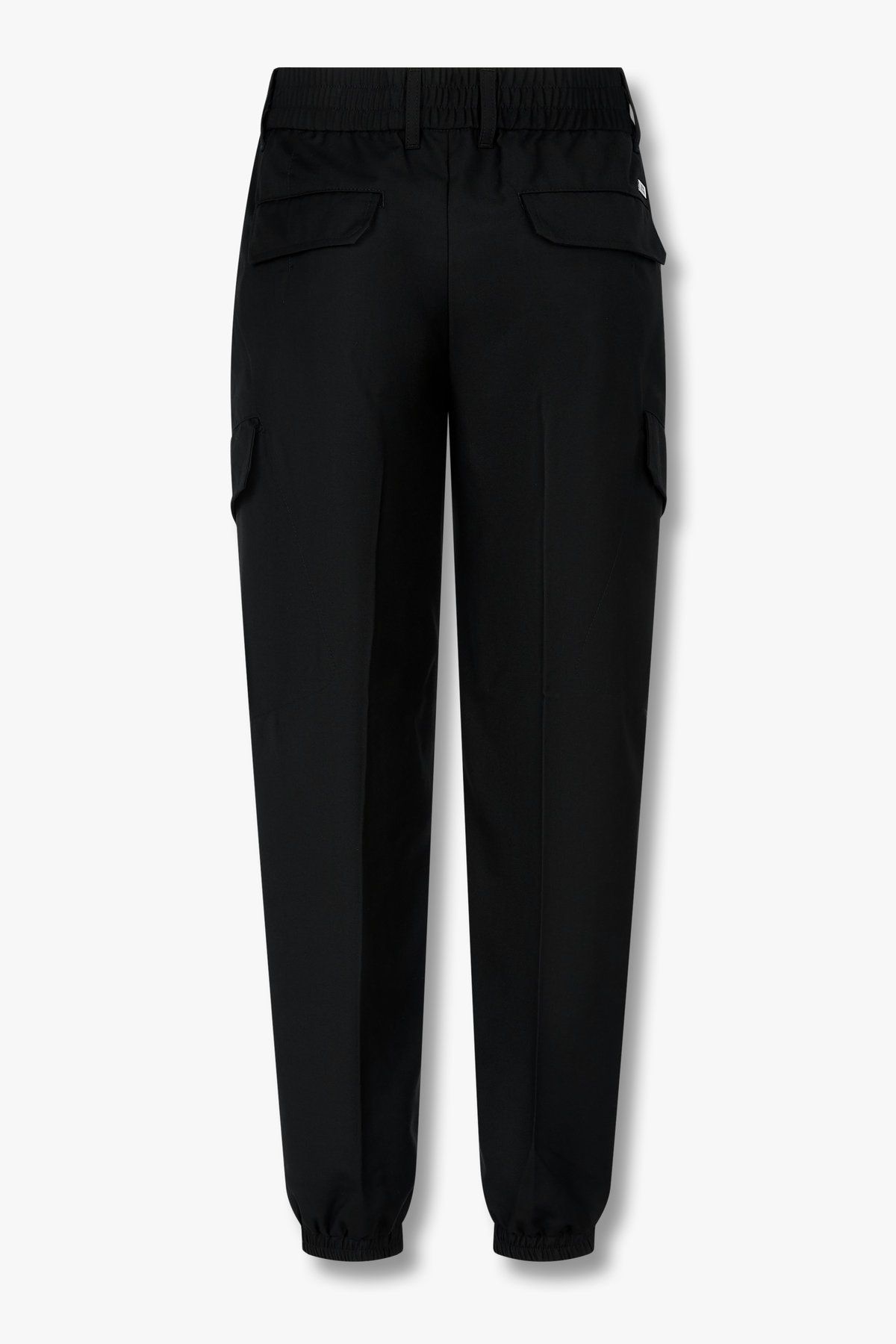 아르마니 익스체인지(ARMANI EXCHANGE) 남성 원 턱 릴랙스트 핏 카고 조거 팬츠_블랙 A415342006
