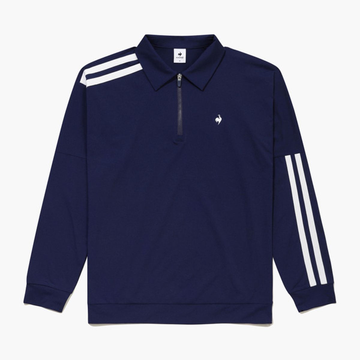 르꼬끄 골프(LECOQ GOLF) 남성 반집업 폴로 긴팔 티셔츠 (GQ321MTL81)