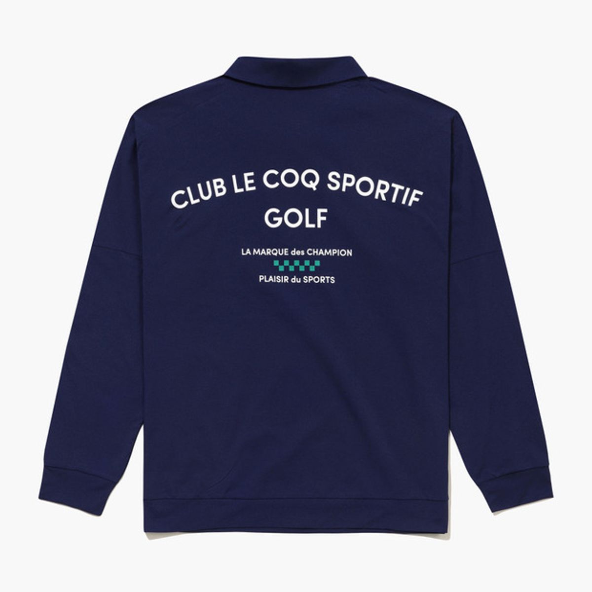 르꼬끄 골프(LECOQ GOLF) 남성 반집업 폴로 긴팔 티셔츠 (GQ321MTL81)